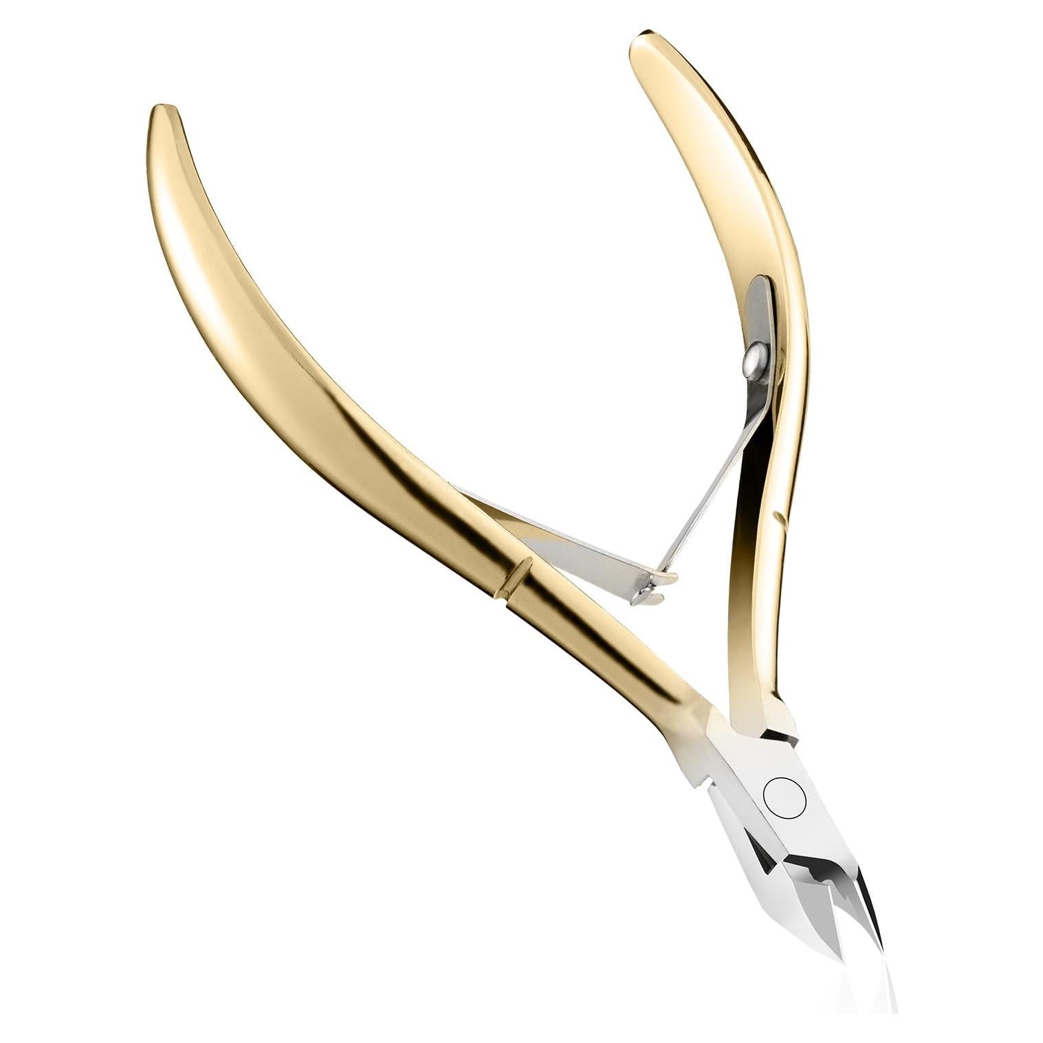 Cortadores de Cutículas GAOY Acero Inoxidable Dorado 13.39cm