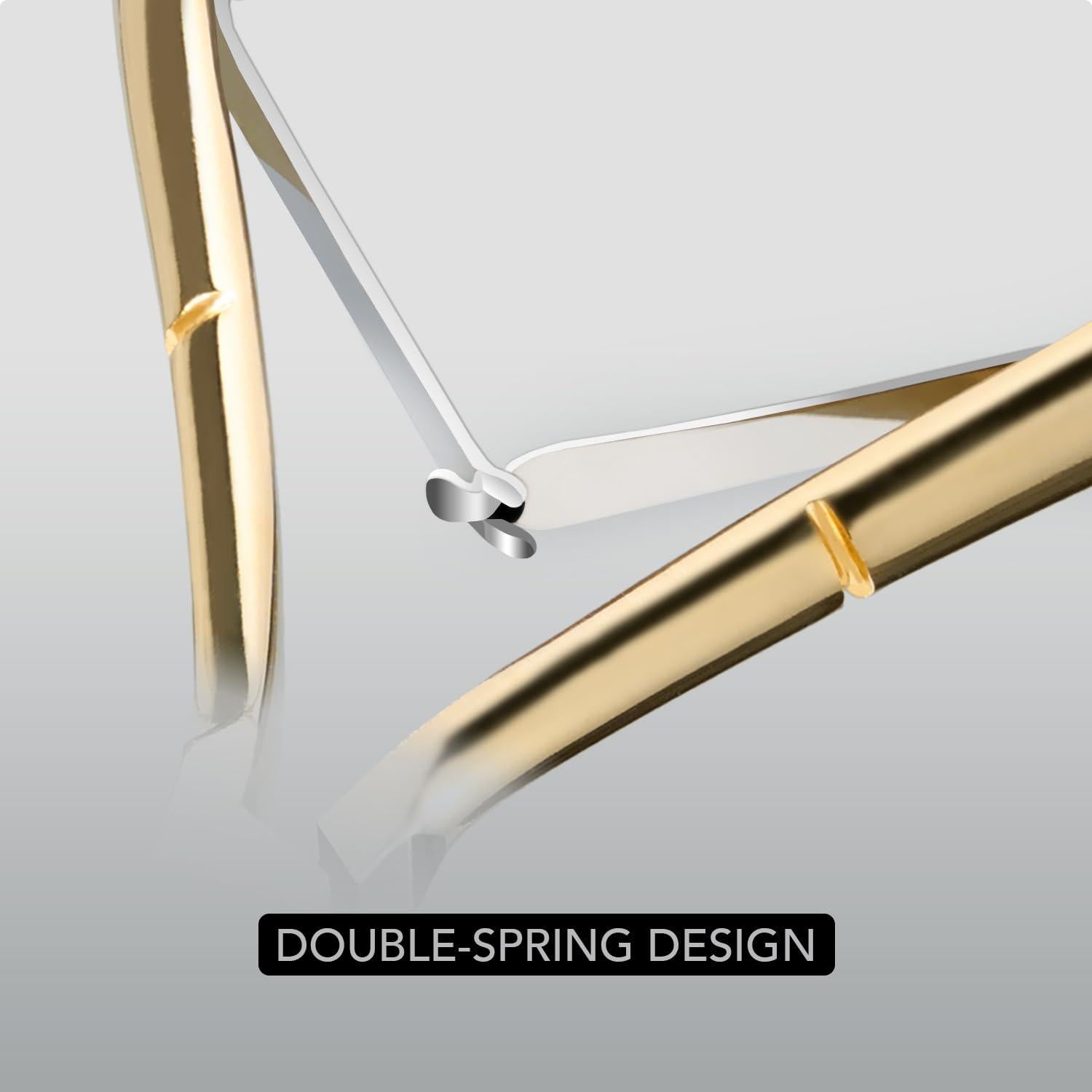 Cortadores de Cutículas GAOY Acero Inoxidable Dorado 13.39cm