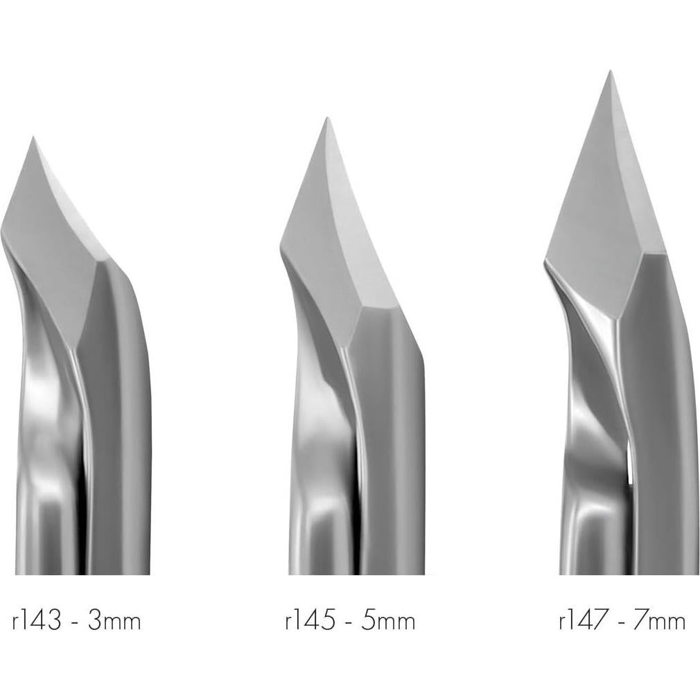 Cortador de Cutículas GERMANIKURE 3/4 Punta de Torre - Acero Inoxidable
