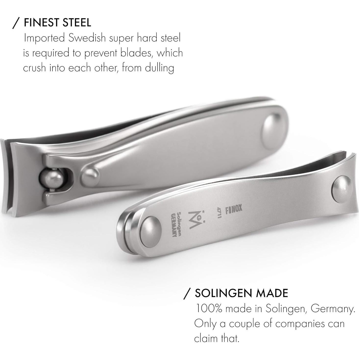 Set de Manicura 7 Piezas GERMANIKURE en Estuche Negro