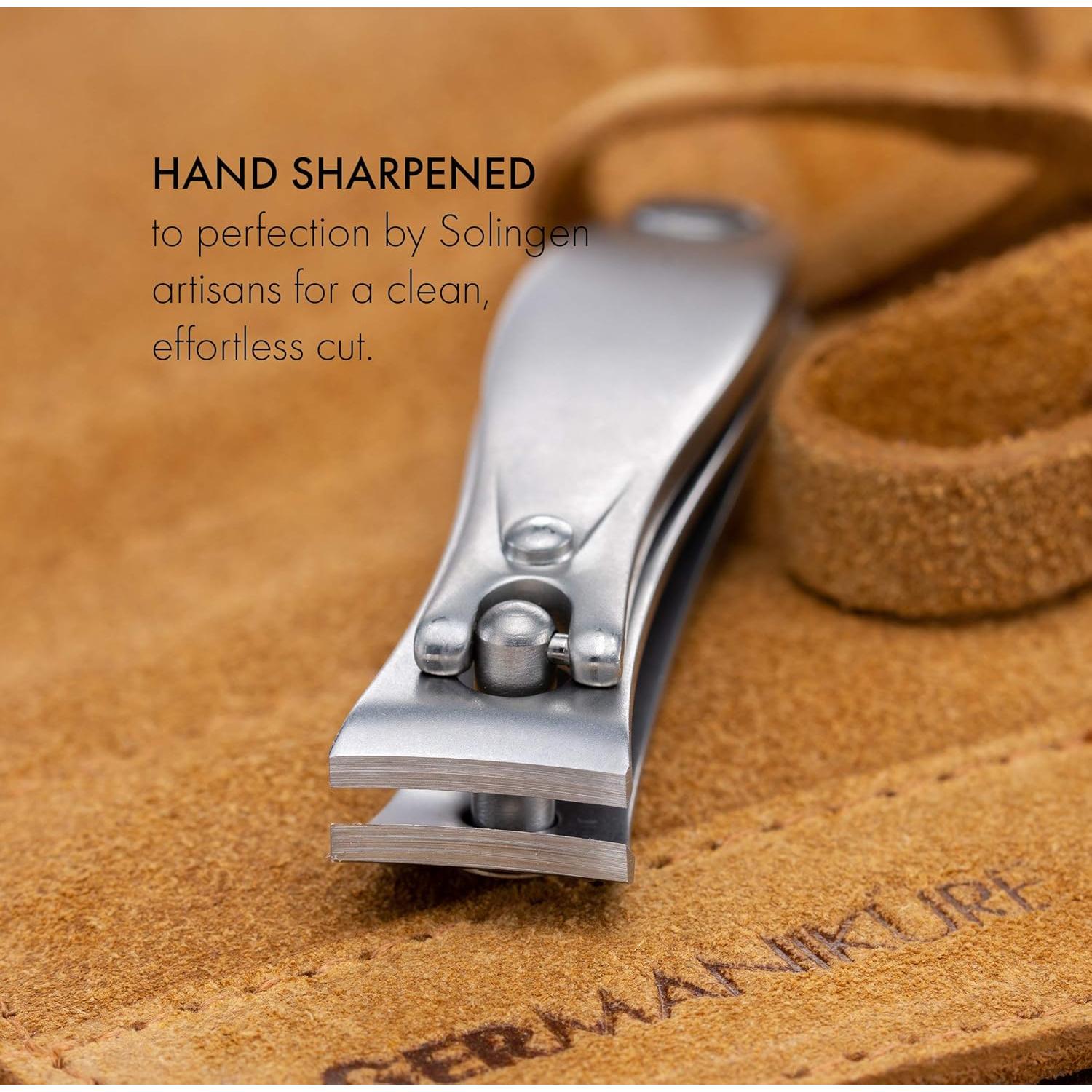 Set de Manicura 7 Piezas GERMANIKURE en Estuche Negro