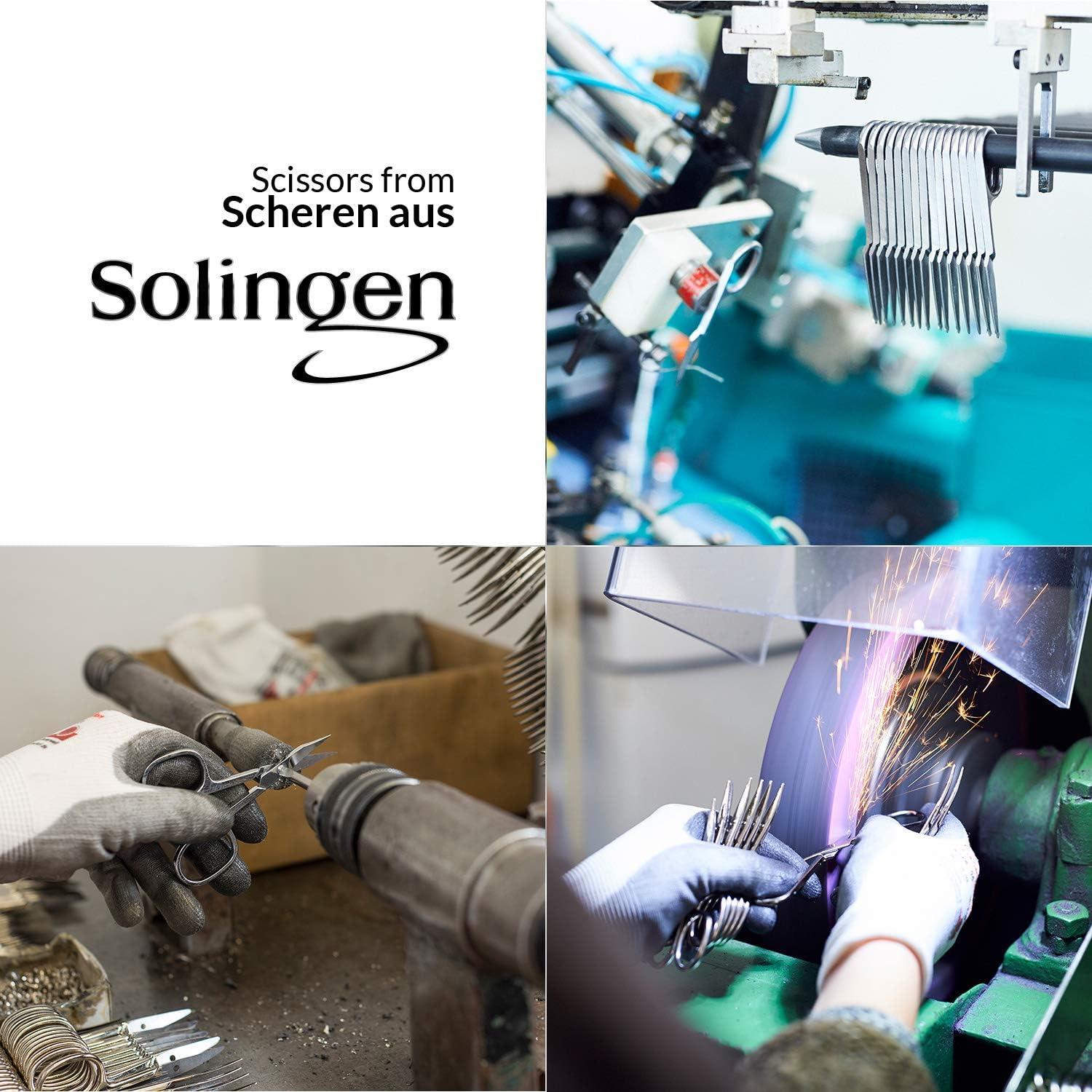 Tijeras Curvadas para Cutículas marQus - Acero Alemán, Estuche