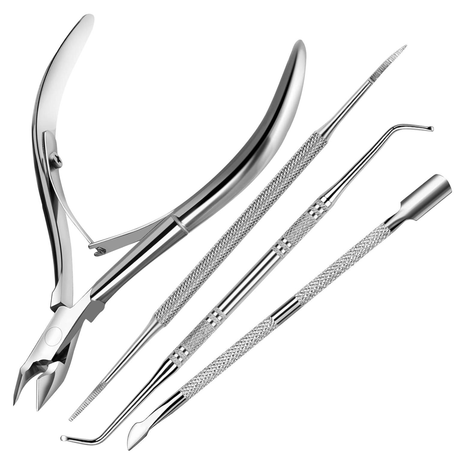 Kit de Remoción de Uñas Encarnadas FANDAMEI - Acero Inoxidable