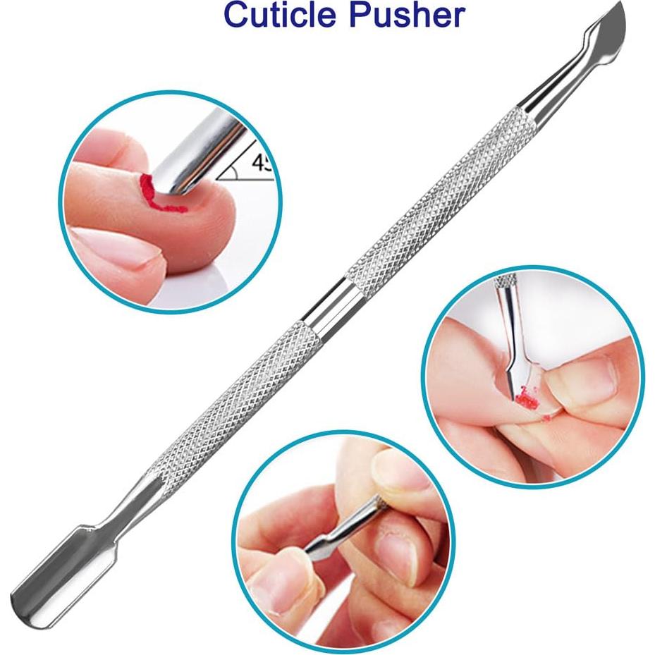 Kit Cortador de Cutículas Profesional Pingispower - 3 Piezas