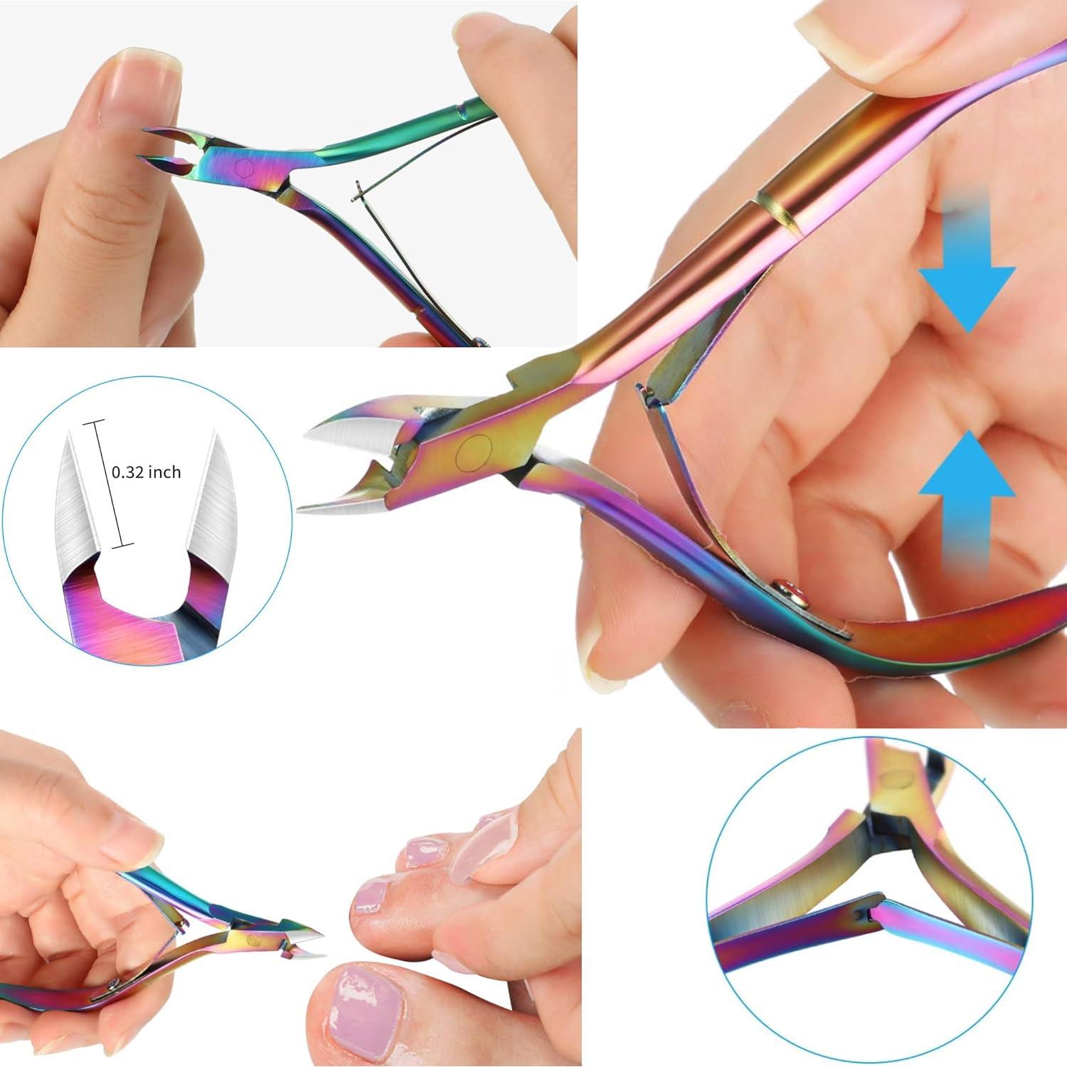 Set de Cortadores de Cutículas Mornihima - 4 Piezas