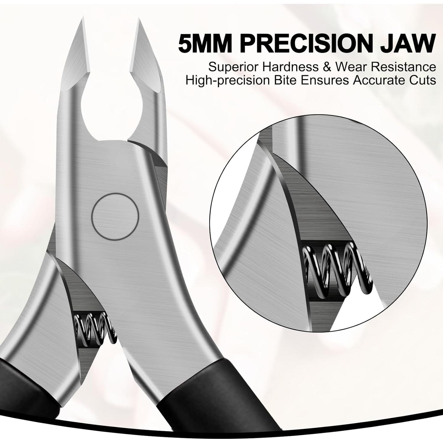 Cortador de Cutículas Profesional Diesisa - Acero Inoxidable Negro