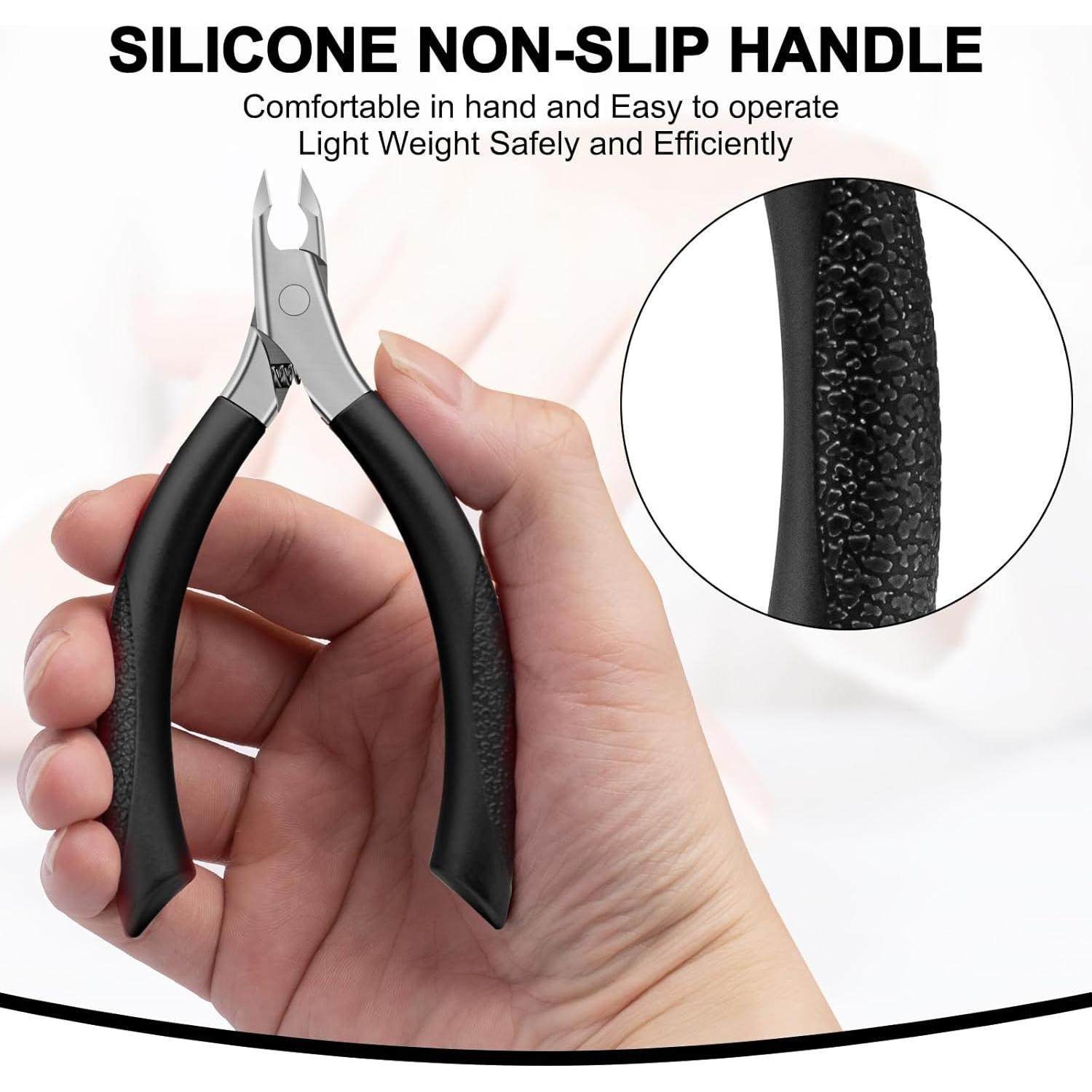 Cortador de Cutículas Profesional Diesisa - Acero Inoxidable Negro