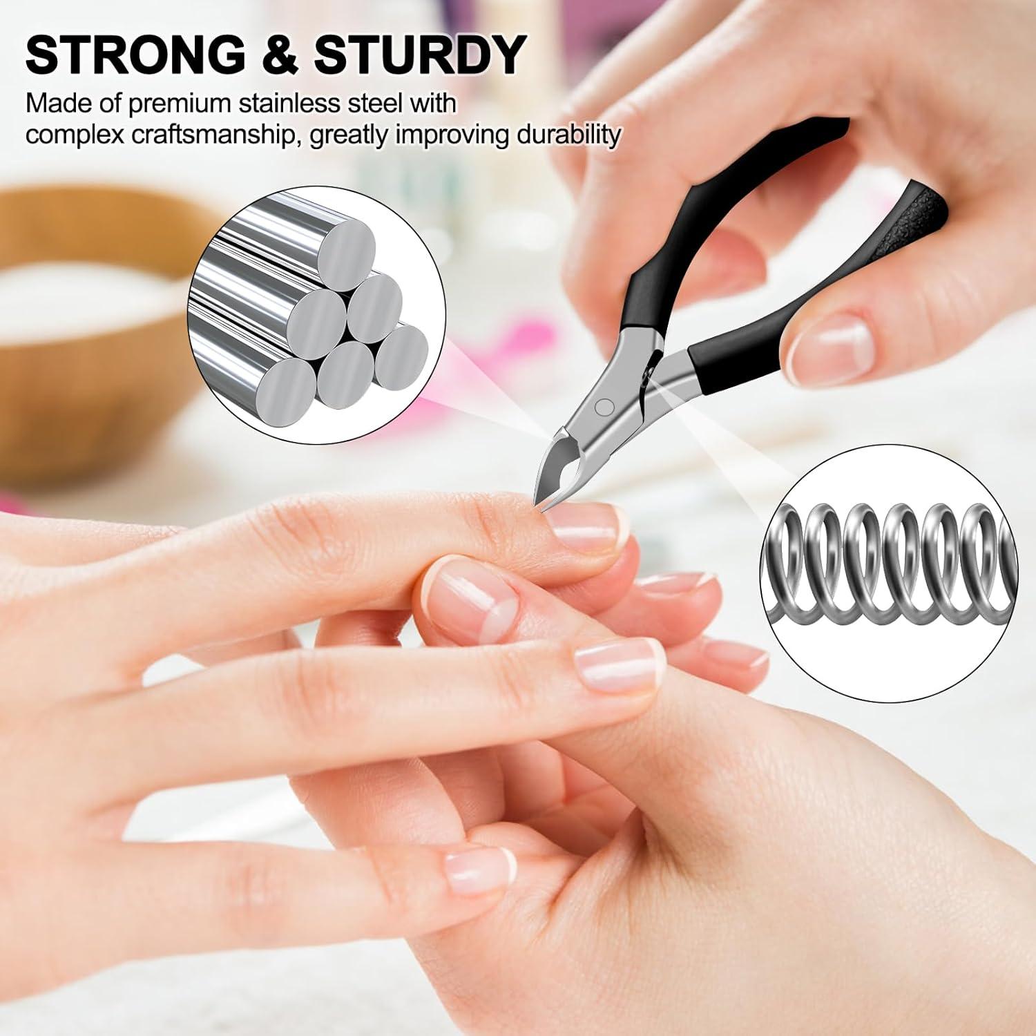 Cortador de Cutículas Profesional Diesisa - Acero Inoxidable Negro