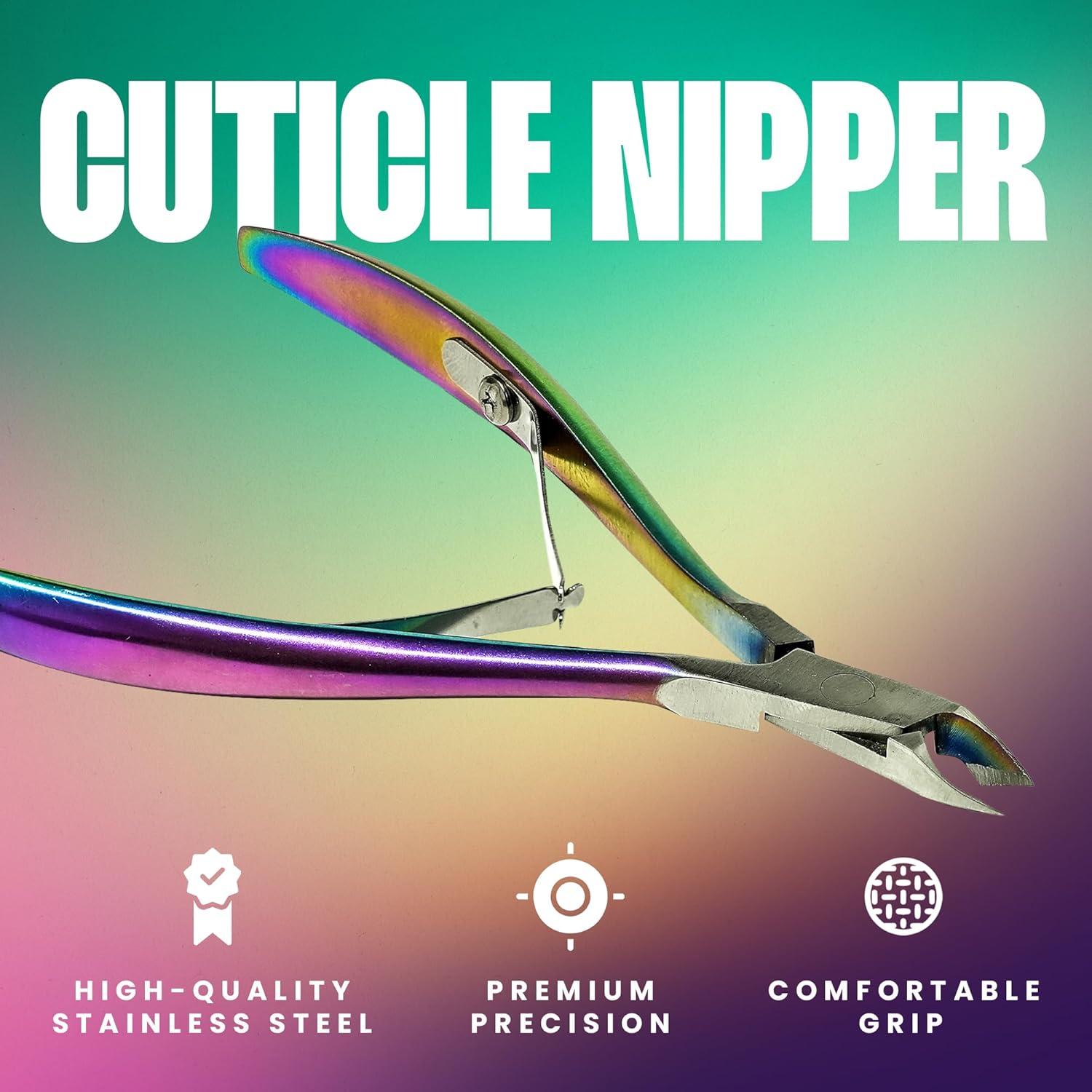 Cortador de Cutículas V Beauty Pure Acero Inoxidable 12.7cm