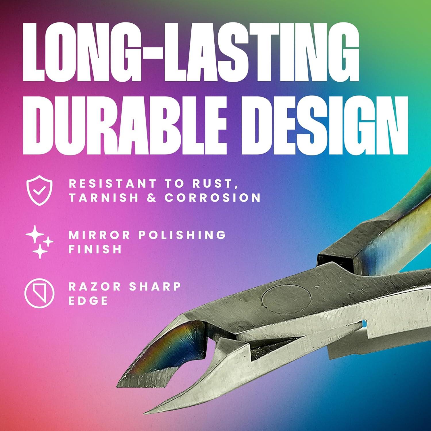 Cortador de Cutículas V Beauty Pure Acero Inoxidable 12.7cm