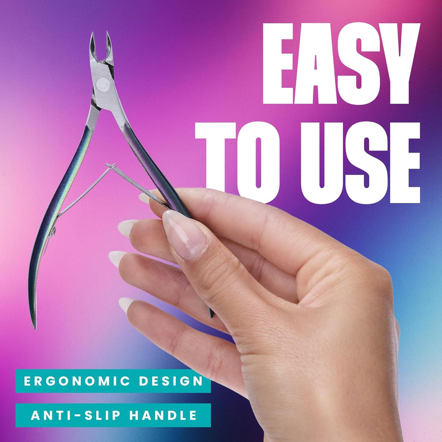 Cortador de Cutículas V Beauty Pure Acero Inoxidable 12.7cm