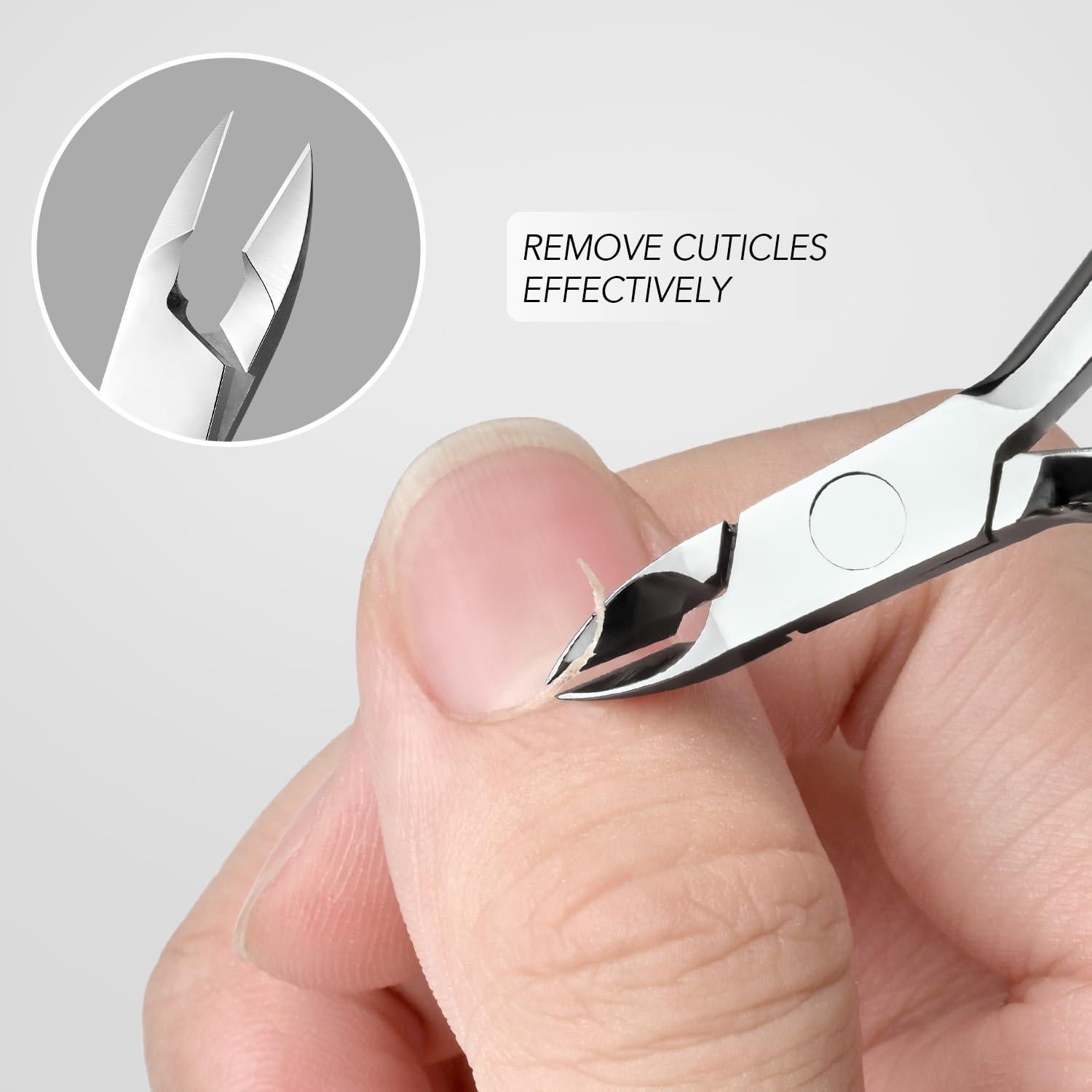 Kit Removedor de Cutículas GAOY, Manicura Profesional Completo