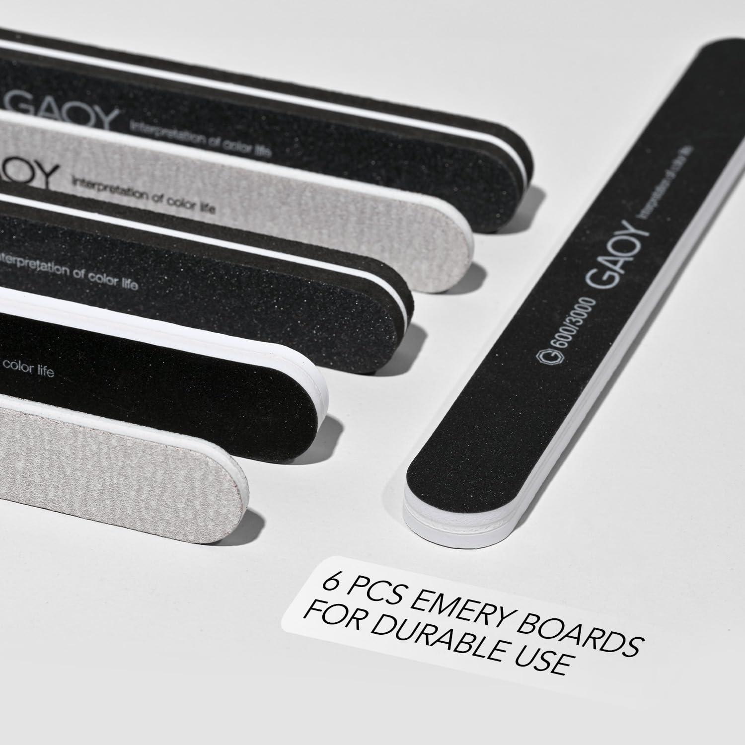 Kit Removedor de Cutículas GAOY, Manicura Profesional Completo