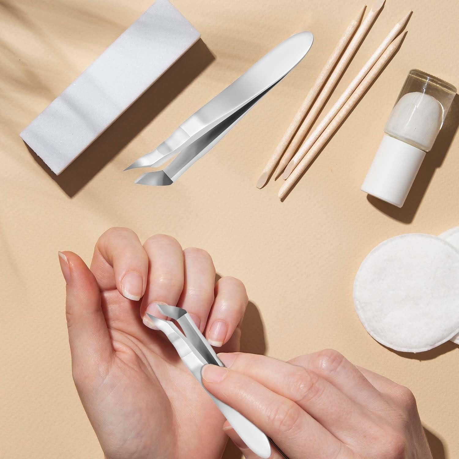 Kit de 2 Cortadores de Cutículas Mini WXOIEOD - Acero Inoxidable