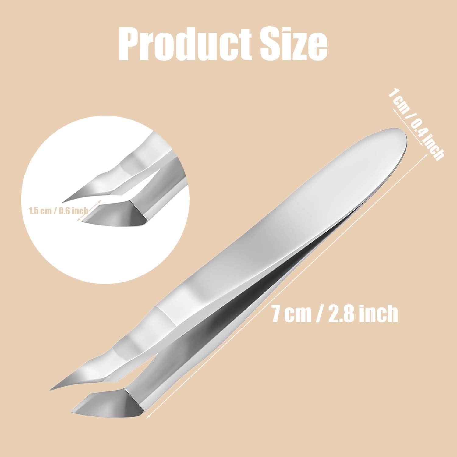 Kit de 2 Cortadores de Cutículas Mini WXOIEOD - Acero Inoxidable