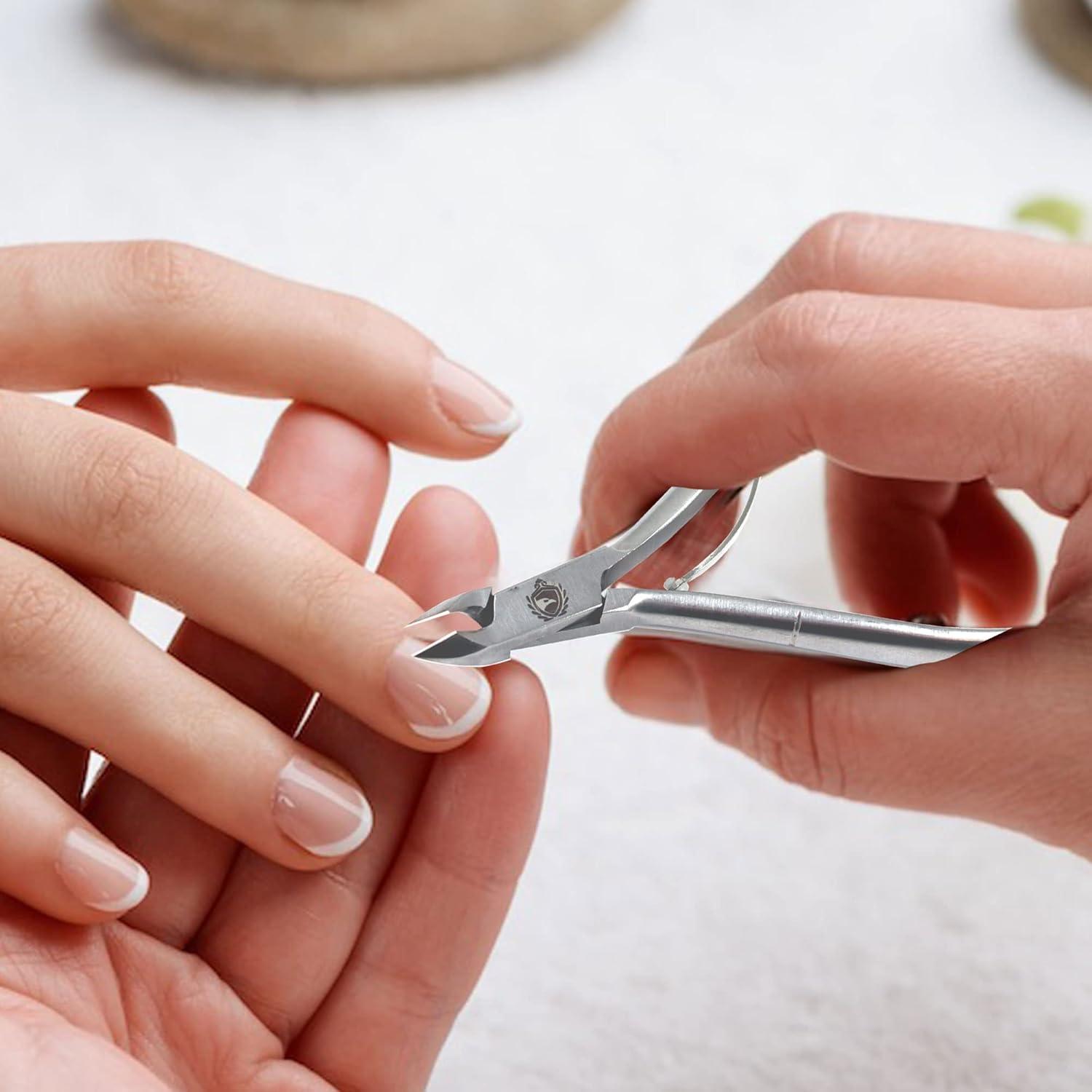 Juego de Alicates y Empujador de Cutículas Krisp Beauty