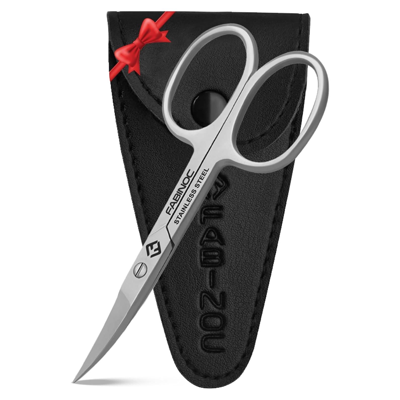 Tijeras de Uñas Curvadas Fabinoc 8.9 cm Acero Inoxidable