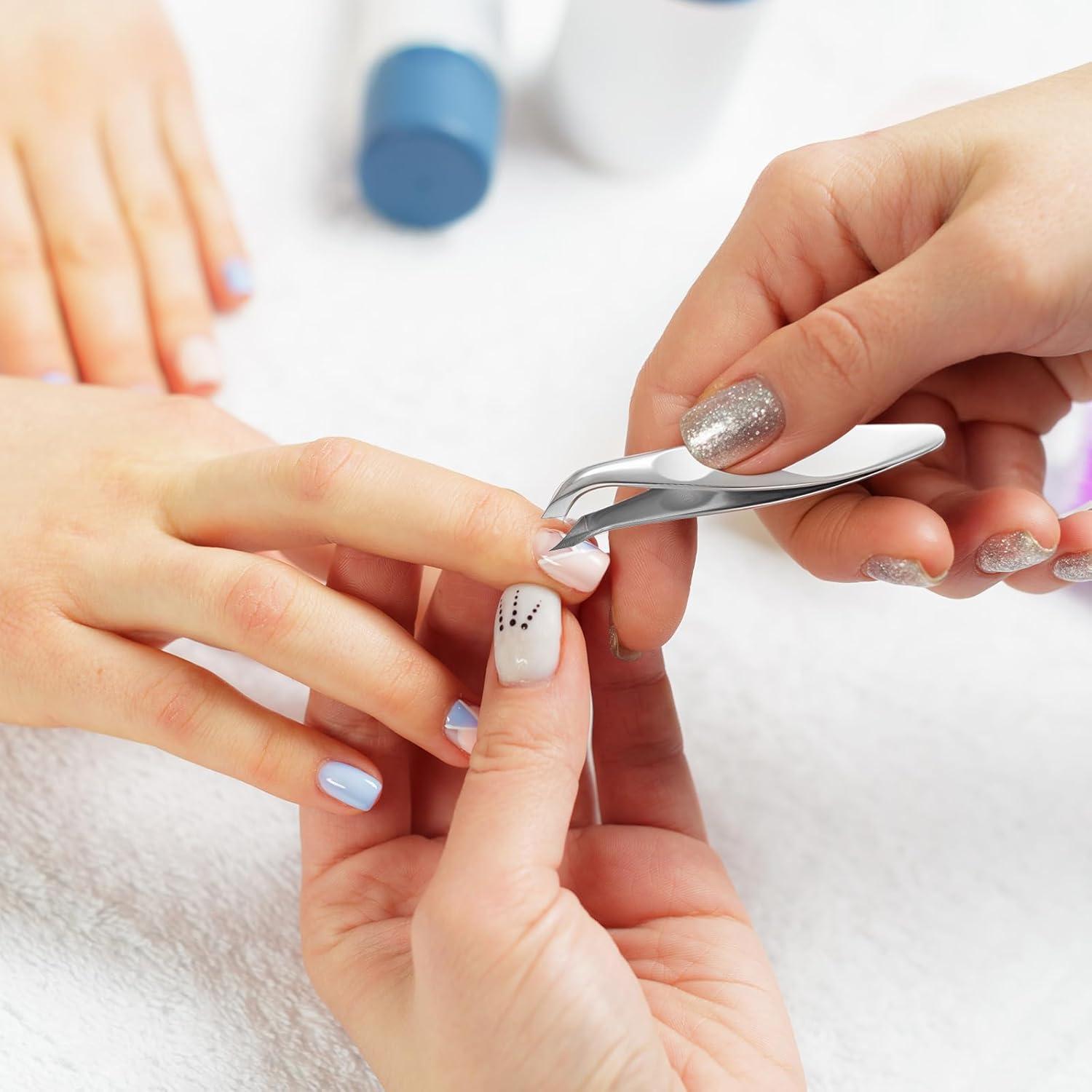 Cortadores de Cutículas Mini MBAIYO Acero Inoxidable 8cm Plata