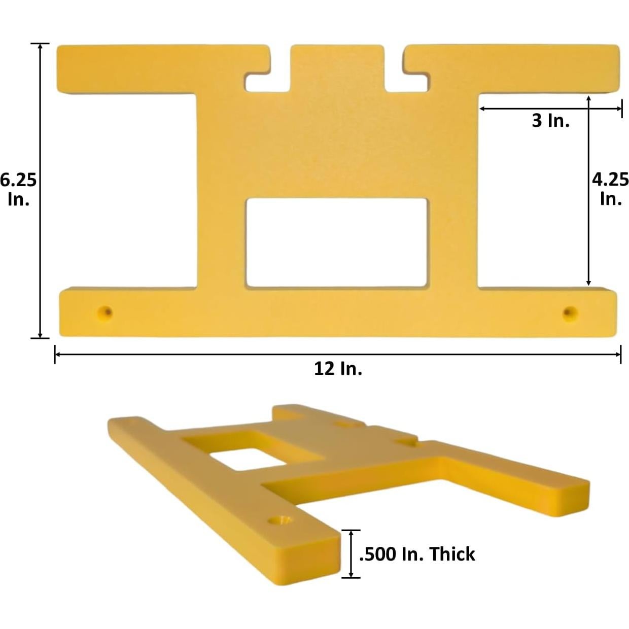 Carrete Organizador de Cable Eléctrico Cauff Amarillo 30.48m