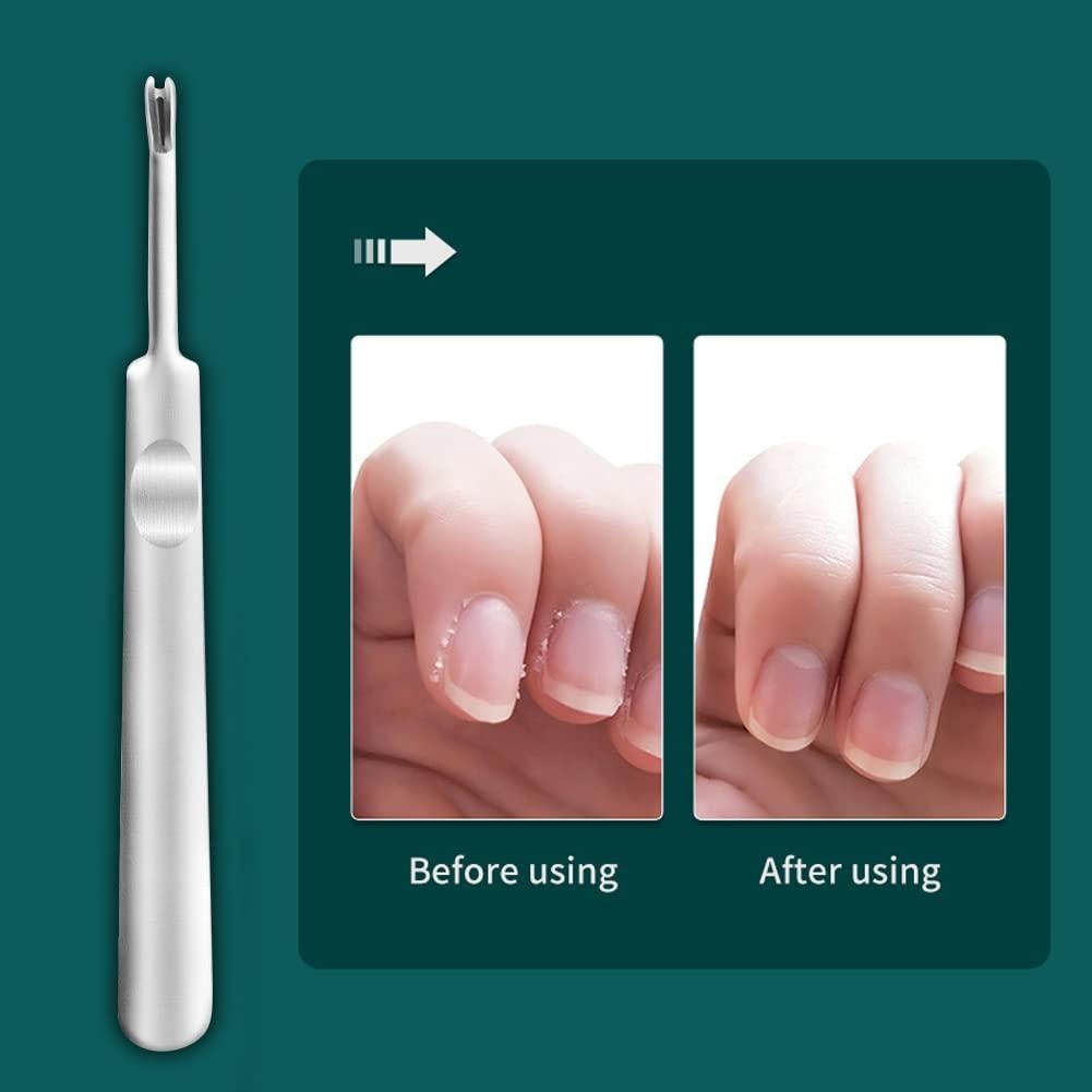 Paquete de 9 Empujadores de Cutículas Thinslimer - Acero Inoxidable