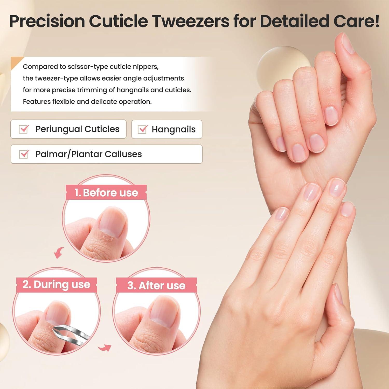 Cortador de Cutículas THRAU Mini Acero Inoxidable 7.19cm