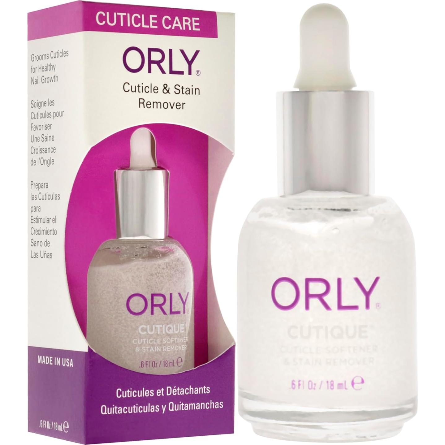 Removedor de Cutículas Orly Cutique 17g - Suavizante y Limpiador