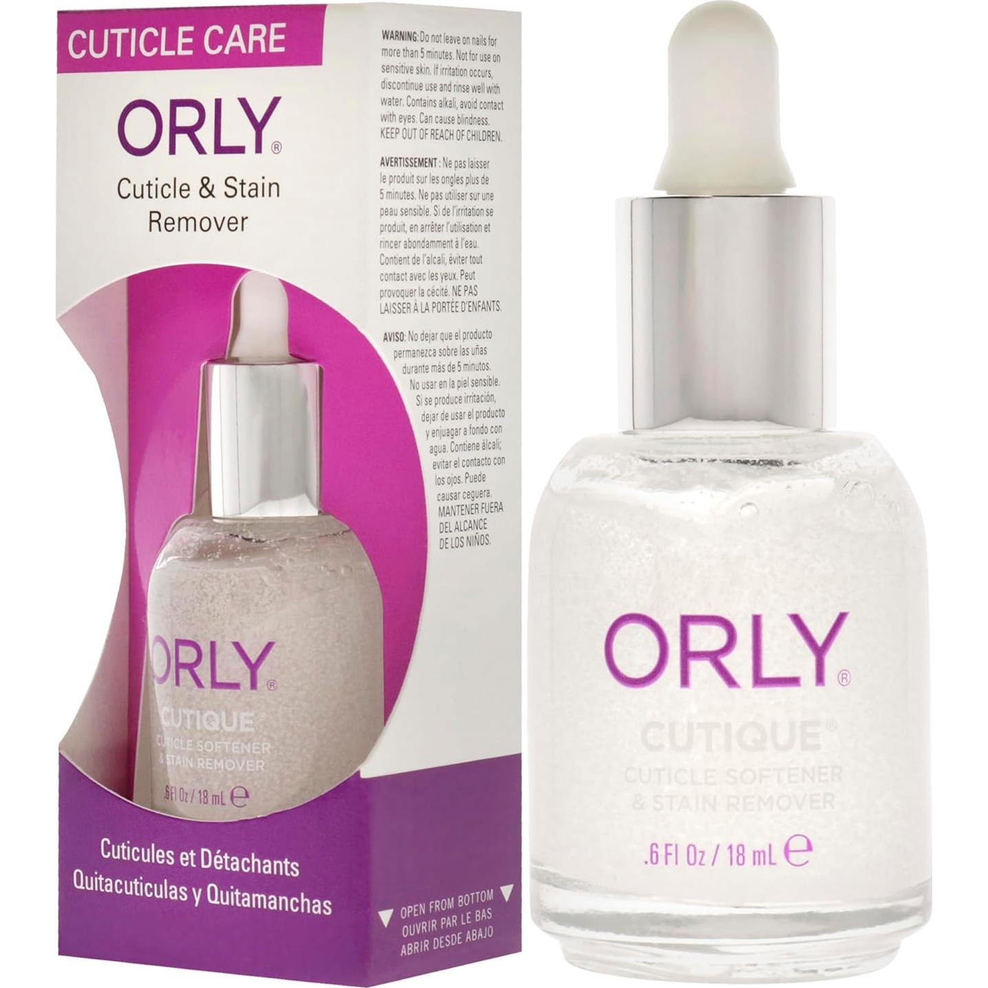 Removedor de Cutículas Orly Cutique 17g - Suavizante y Limpiador