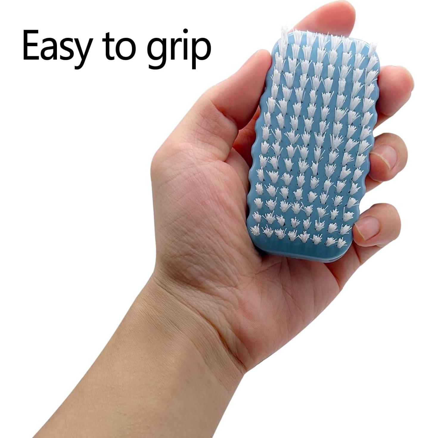 Cepillo de Uñas Ylijxqc 2 Pcs Doble Lado Nylon Antideslizante