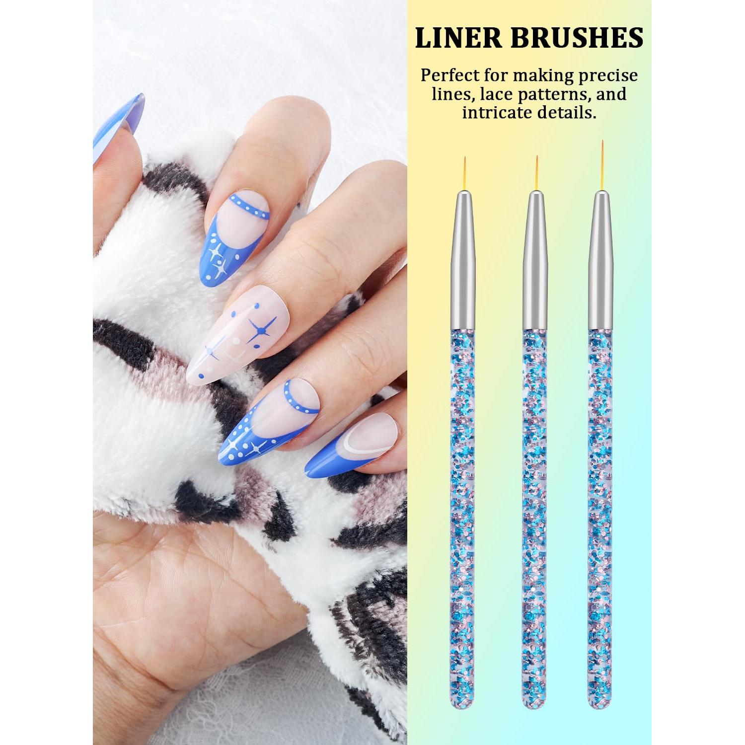 Juego de Pinceles para Arte de Uñas YOOVR - 33 Piezas