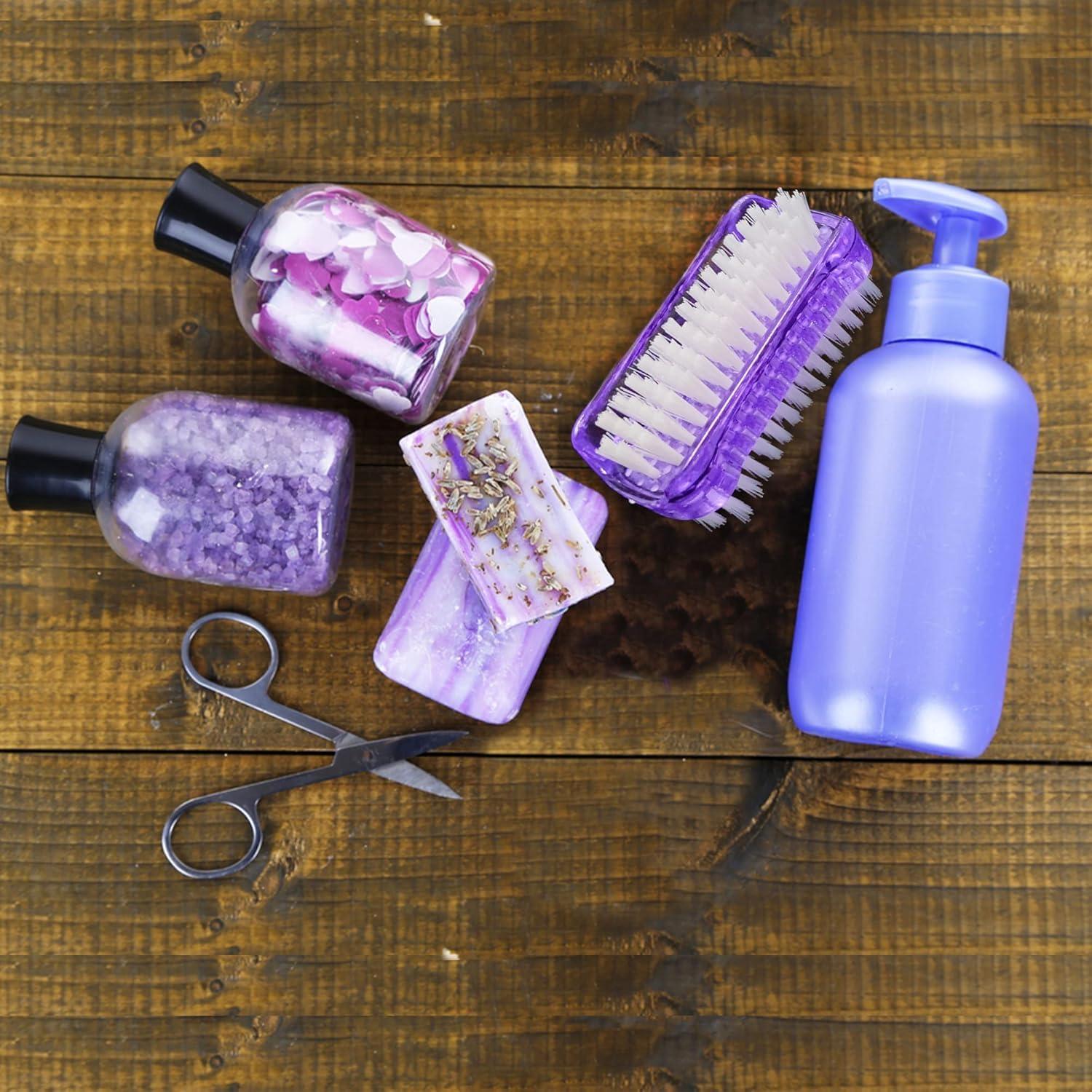 4 Cepillos de Uñas de Dos Lados ROLECK para Manos y Pies