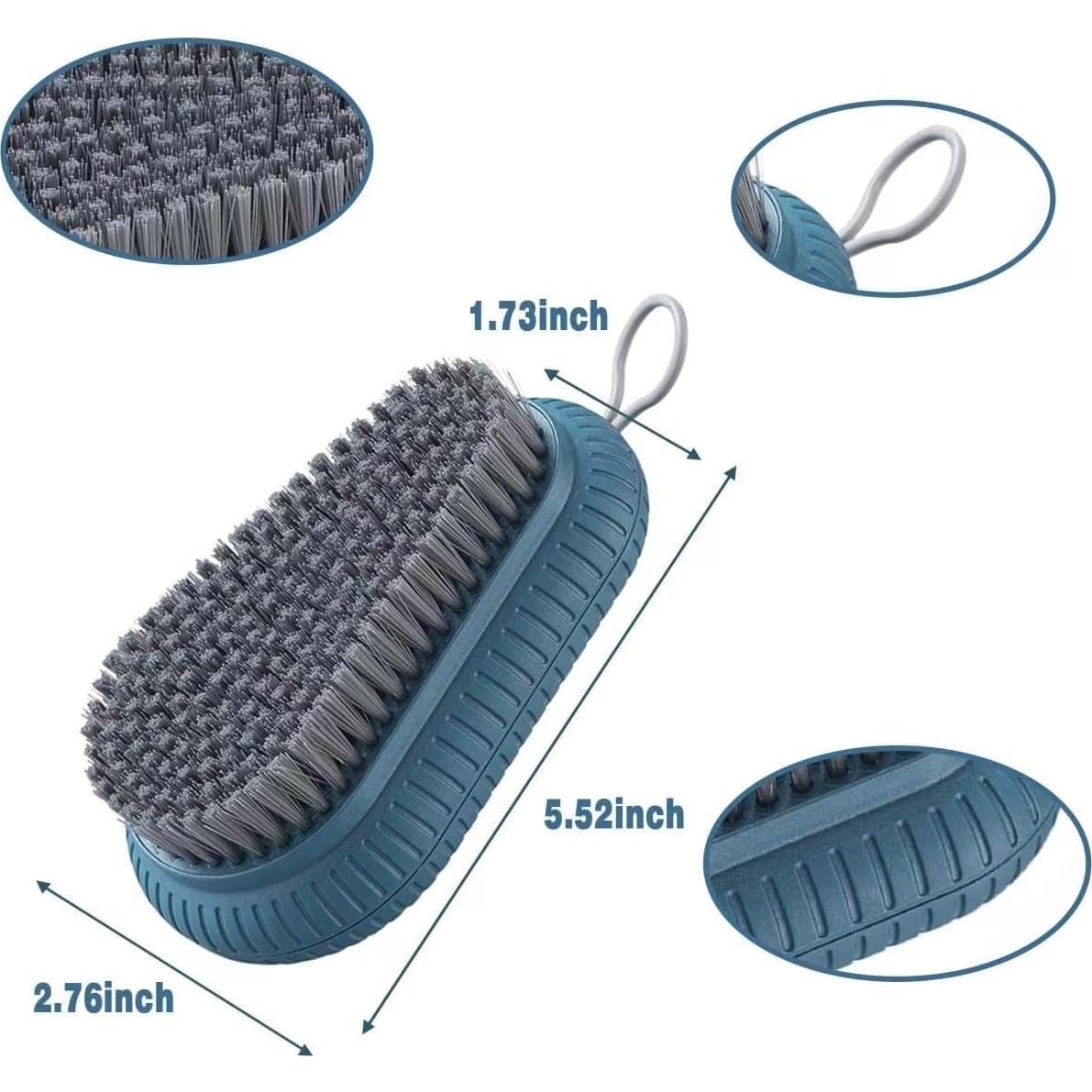 Cepillo de Uñas VWMYQ Duradero con Cerdas Rígidas - Azul