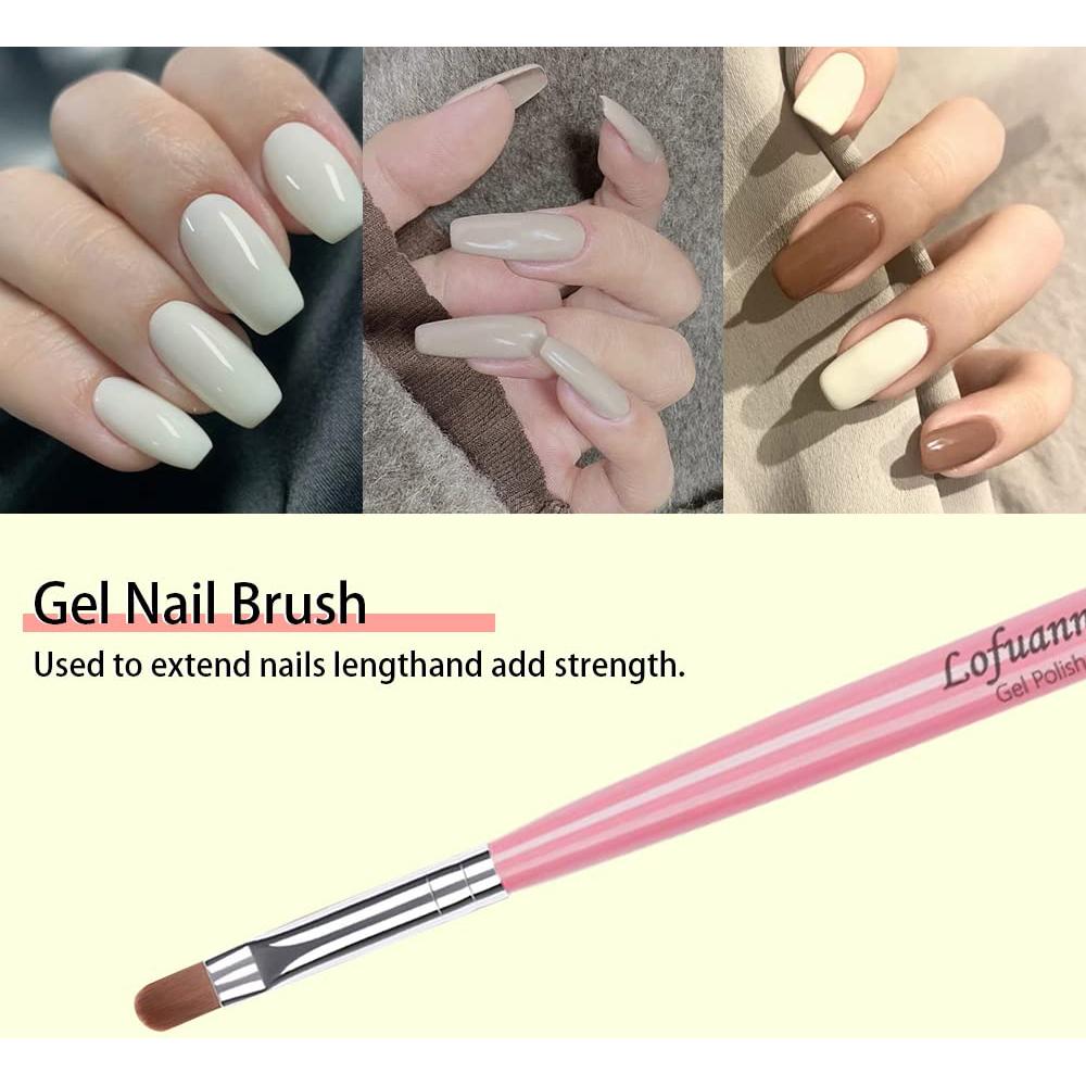 Juego de Pinceles para Arte de Uñas Lofuanna 6 Piezas