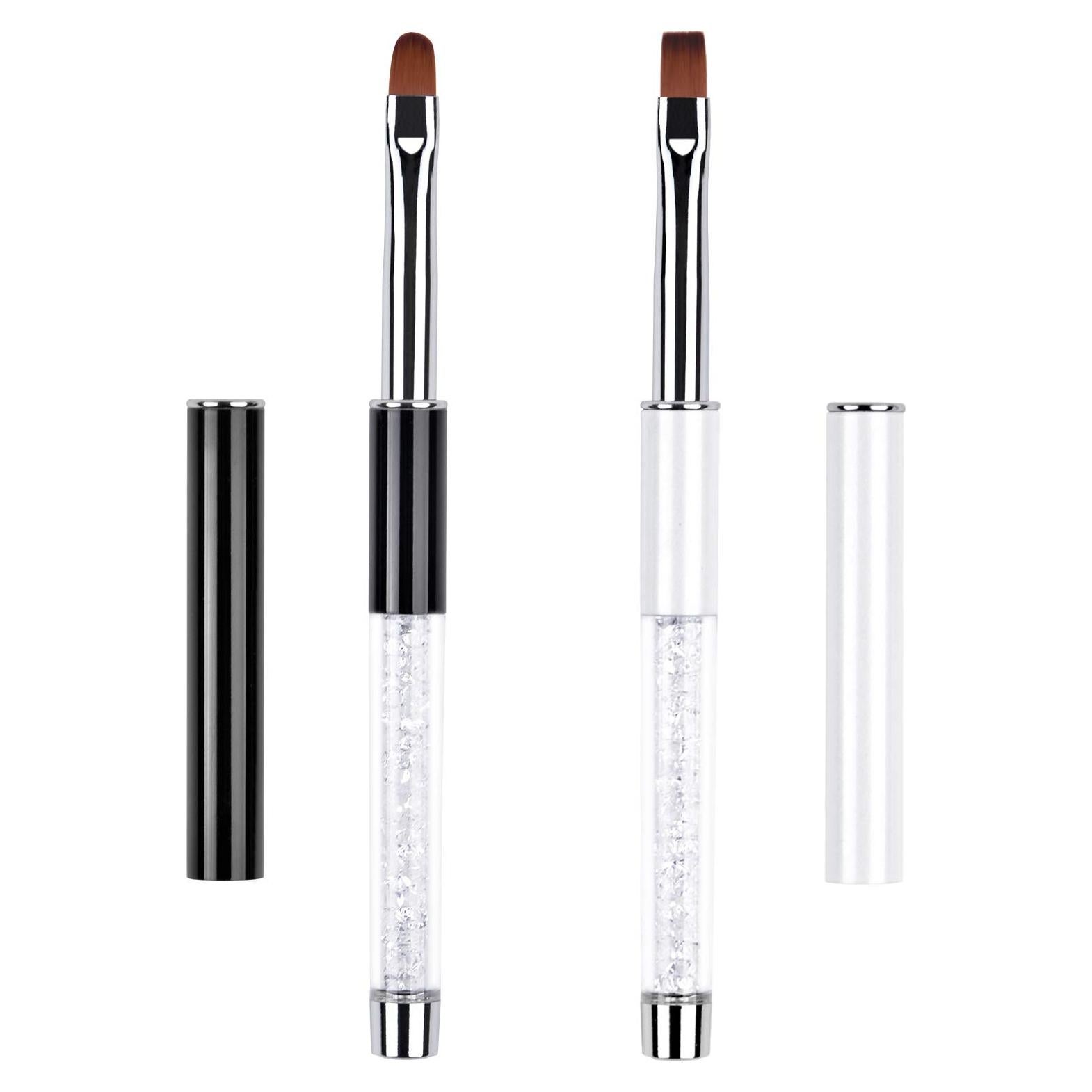 Juego de Pinceles de Uñas UV Gel 2 Piezas Profesional Nanchang