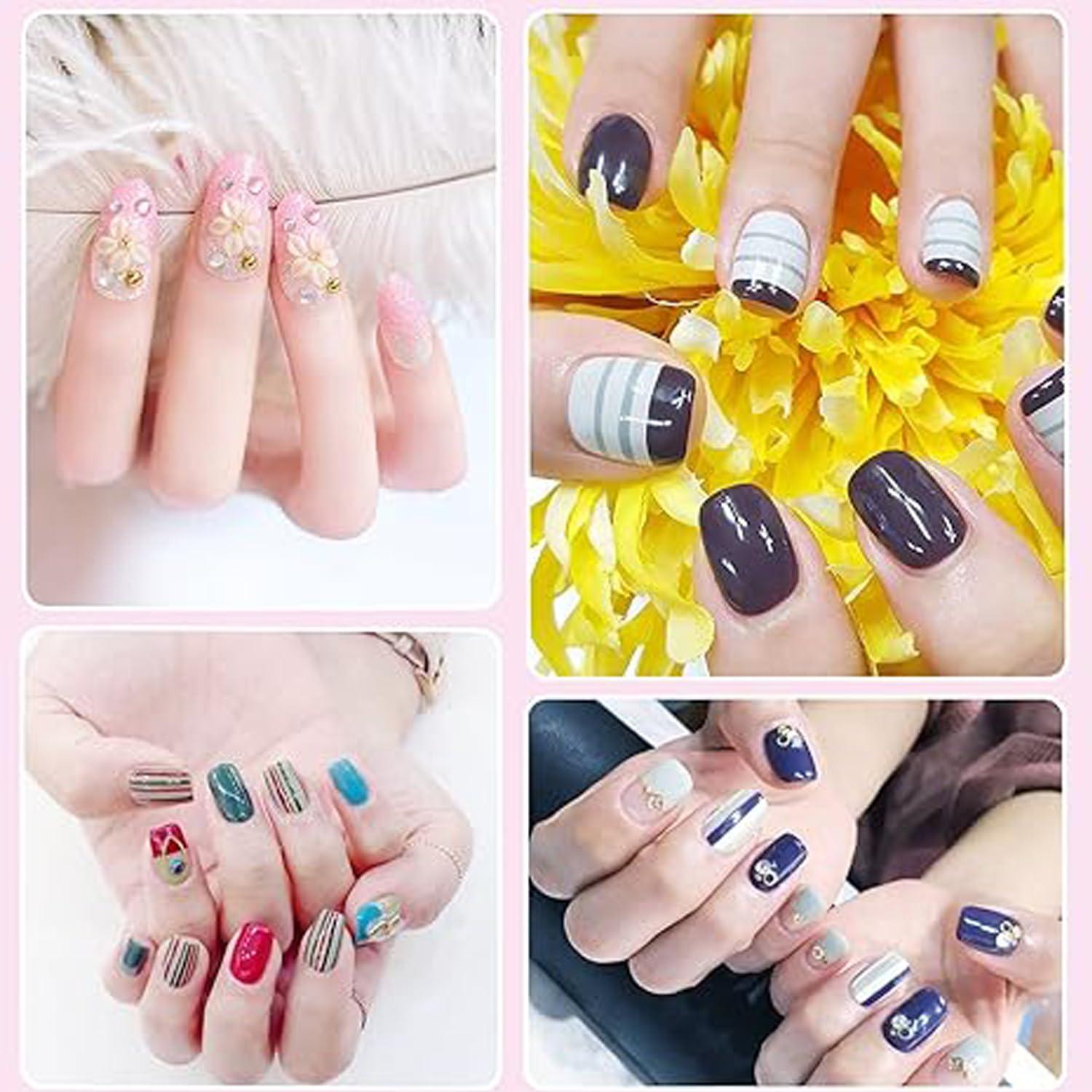 Juego de herramientas para arte de uñas HomTop 22 piezas