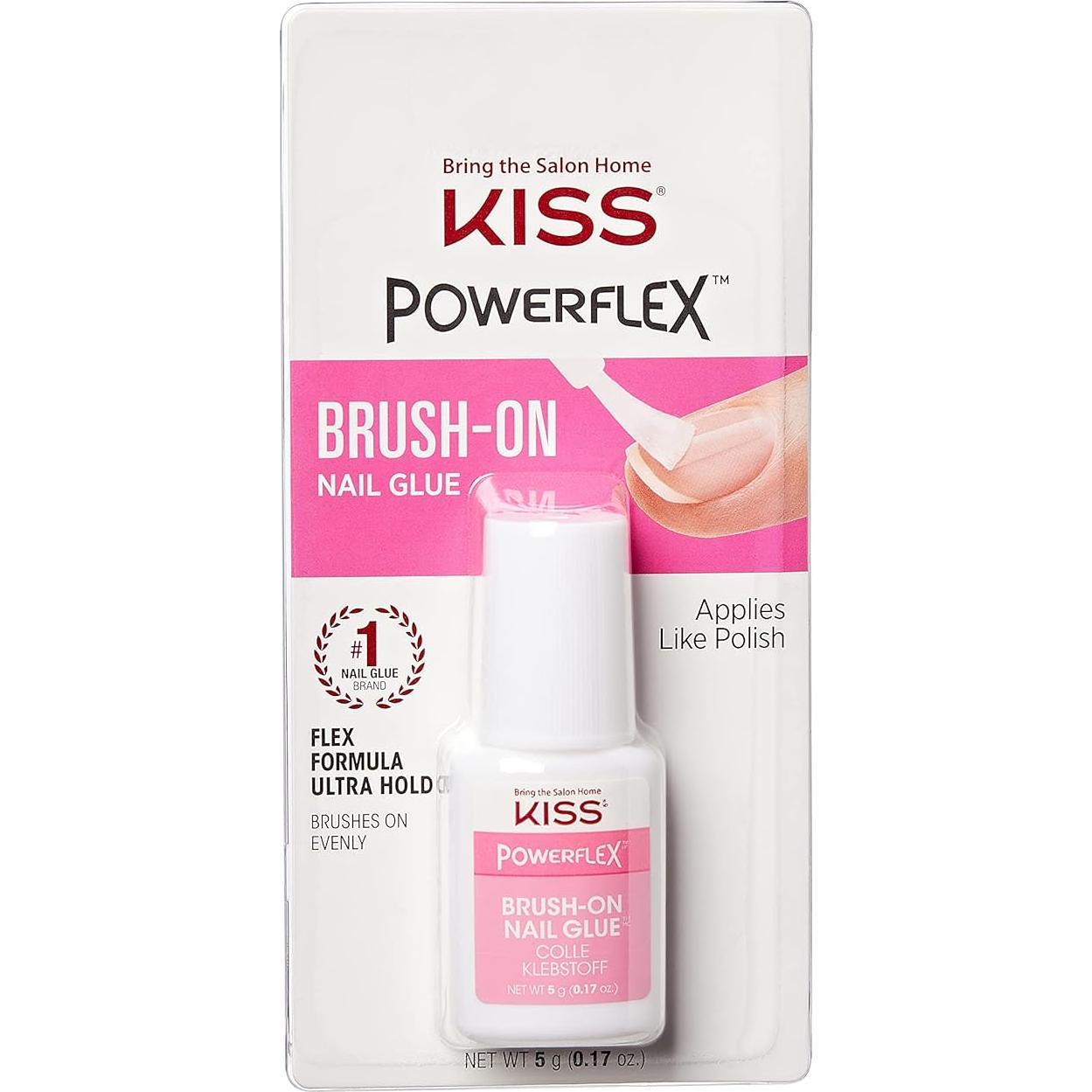 KISS PowerFlex Pegamento para Uñas en Gel 5g - Adhesivo Ultra Fuerte