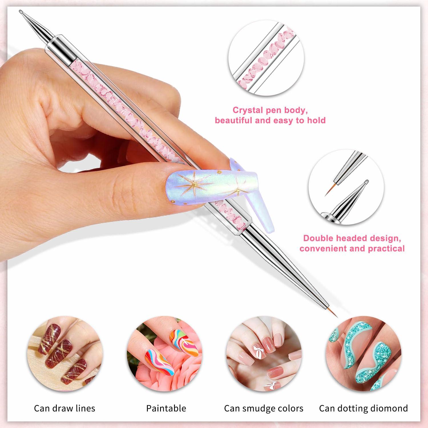 Juego de Pinceles para Arte de Uñas MUSILAN 10 Piezas