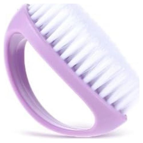 Cepillo de Uñas Pluzmecalm Morado, Alta Resistencia, Cerdas Nylon