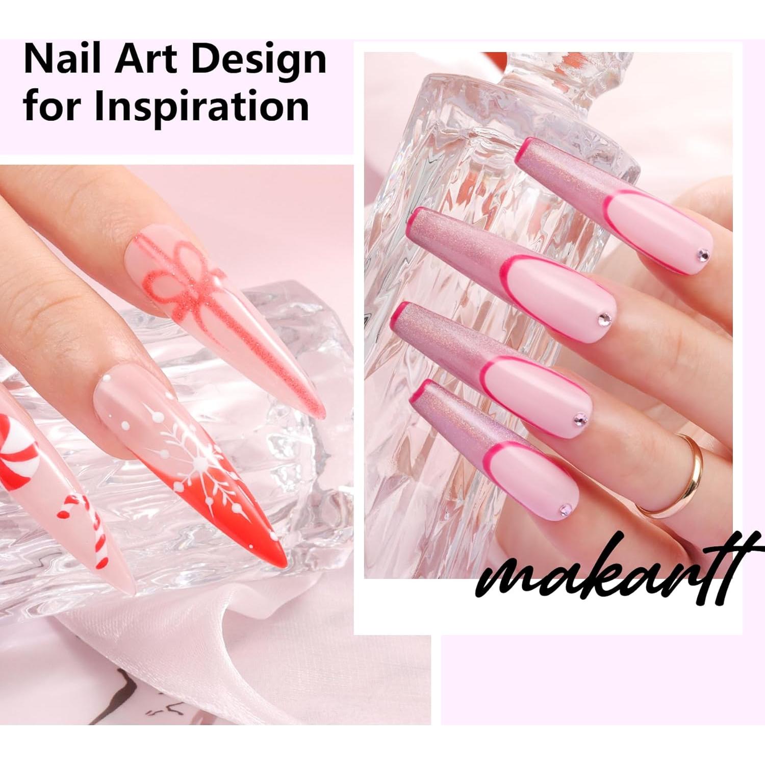 Conjunto de Pinceles para Uñas Makartt 5 Piezas 7-25mm