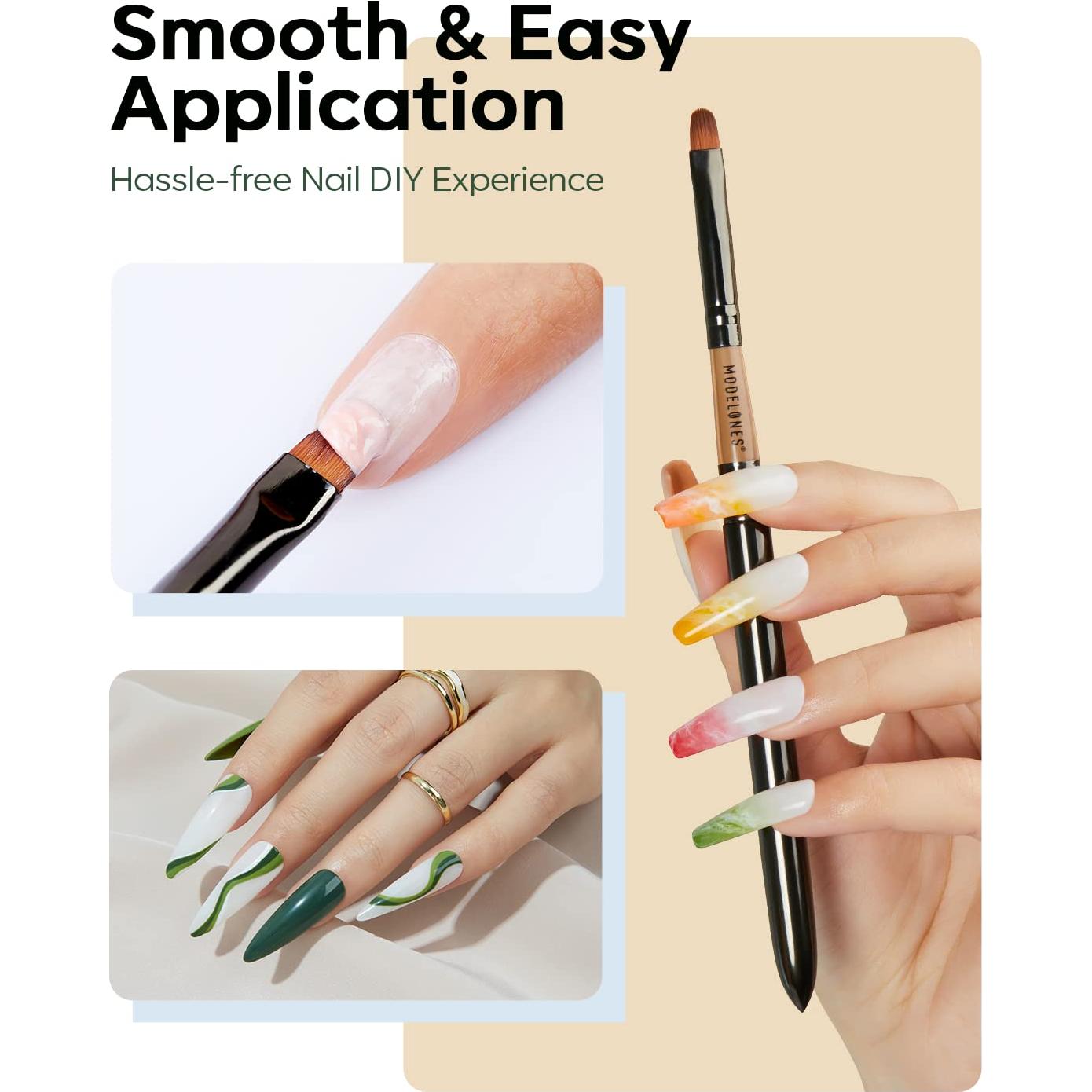 Limpiador y Restaurador de Pinceles Modelones 80ml con Pincel Pro