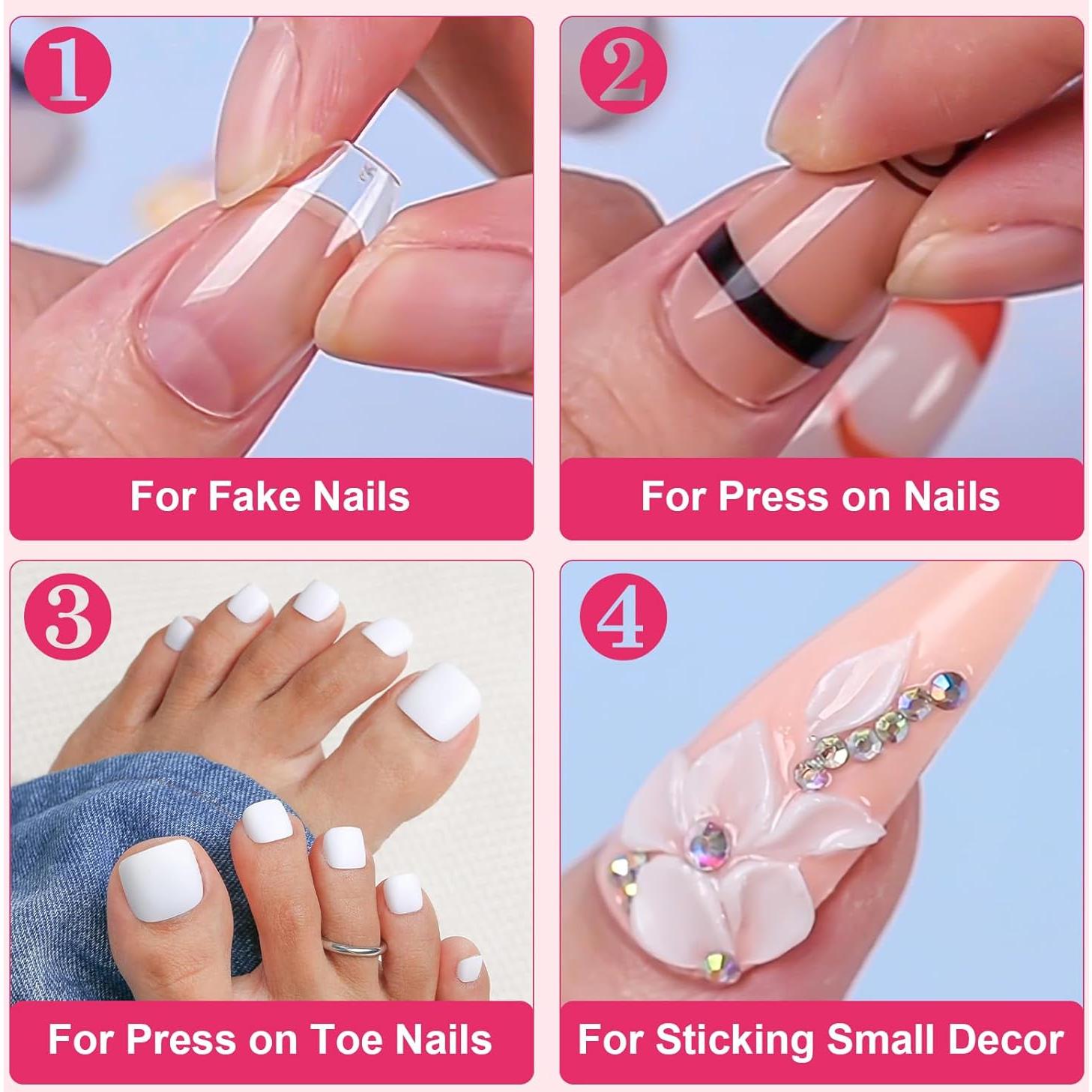 Pegamento para Uñas Postizas Makartt 7 ml Secado Rápido