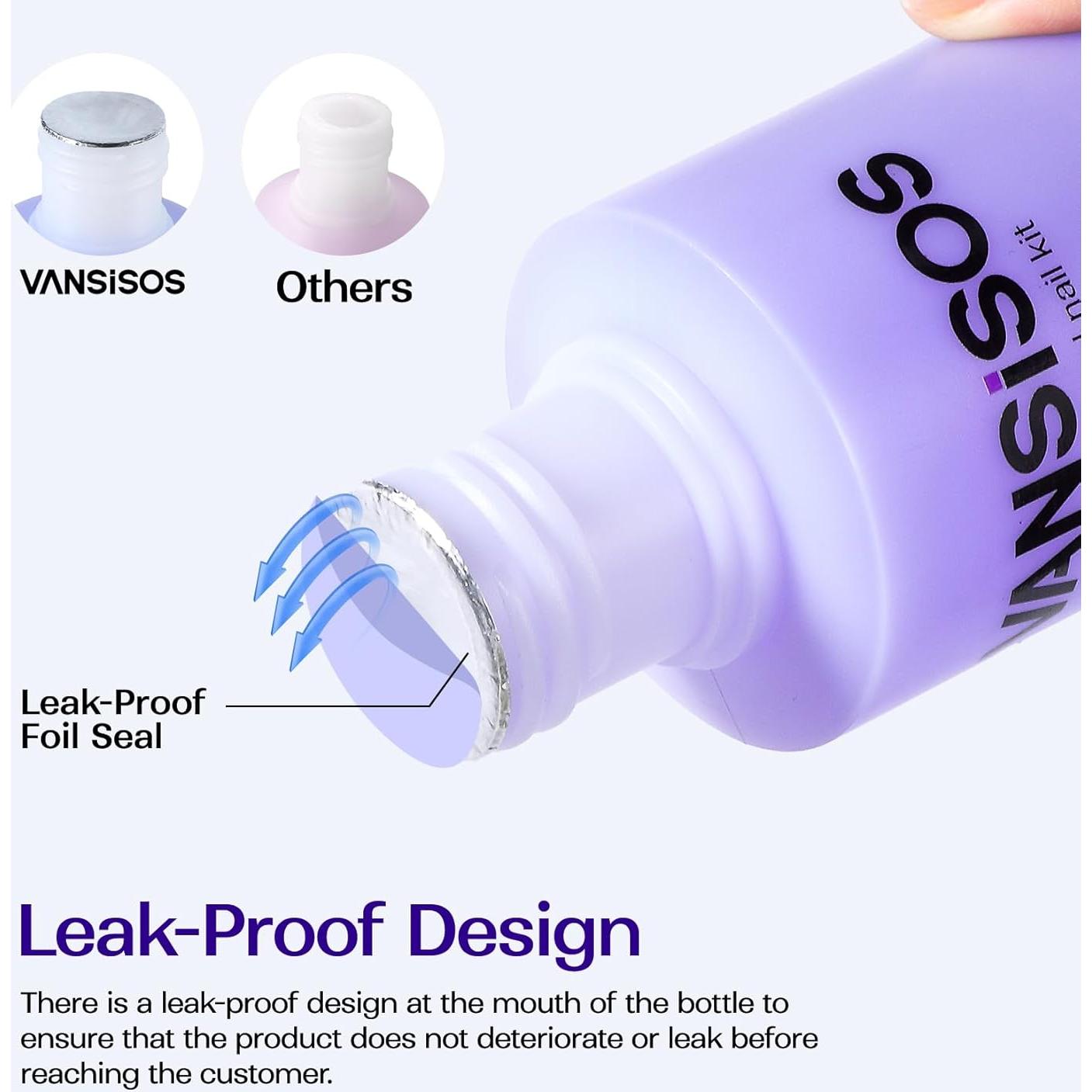 Líquido Acrílico Profesional VANSISOS 118.3 ml para Uñas