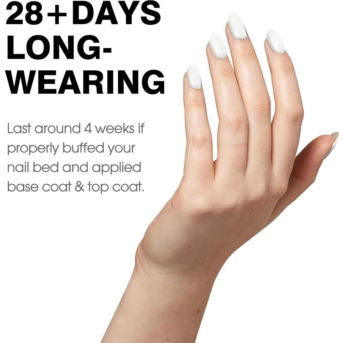 Esmalte de Uñas en Gel CANNI Blanco Puro 9ML Brillo Alto