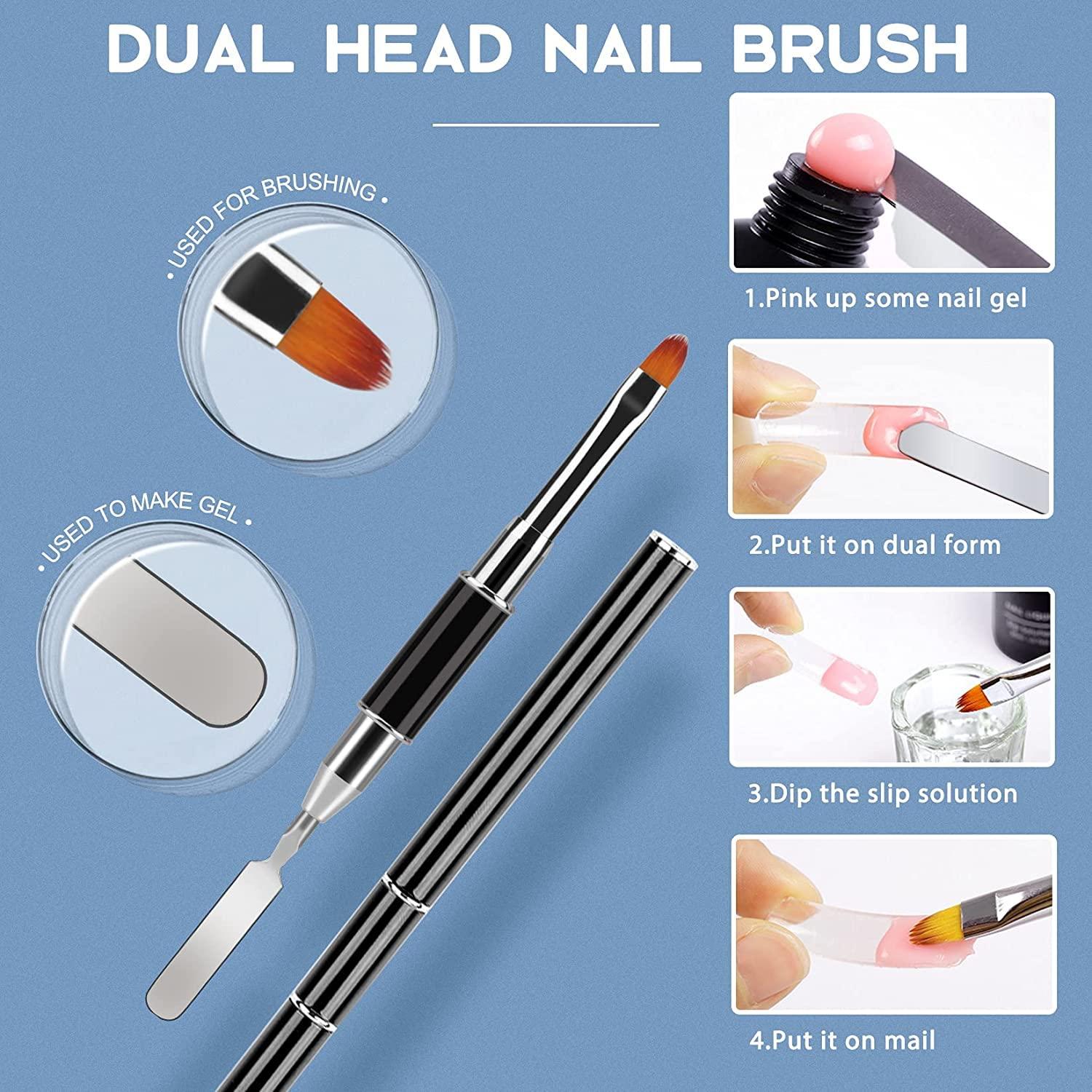 Kit Antideslizante Morovan 75 ml Gel para Uñas PolyGel