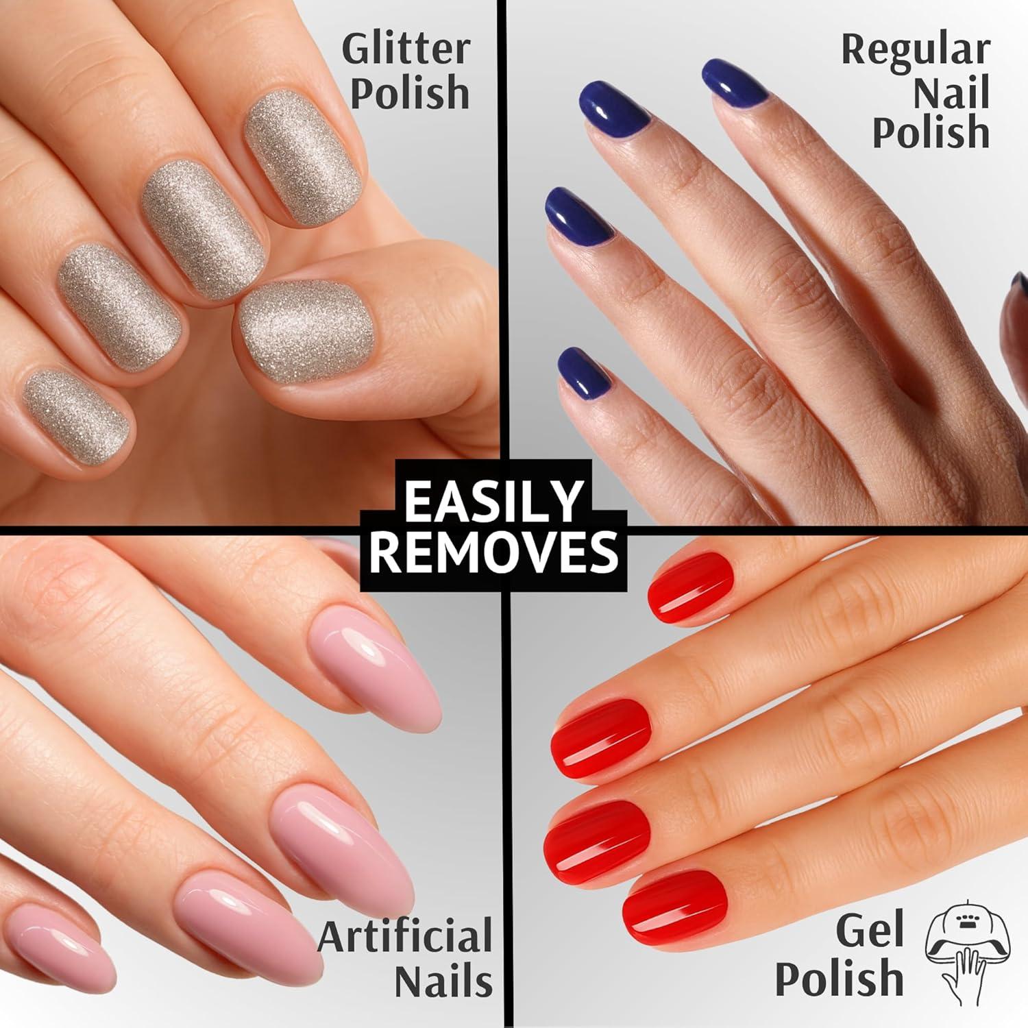 Removedor de Esmalte de Uñas Pronto Acetona Pura 236.6 ml