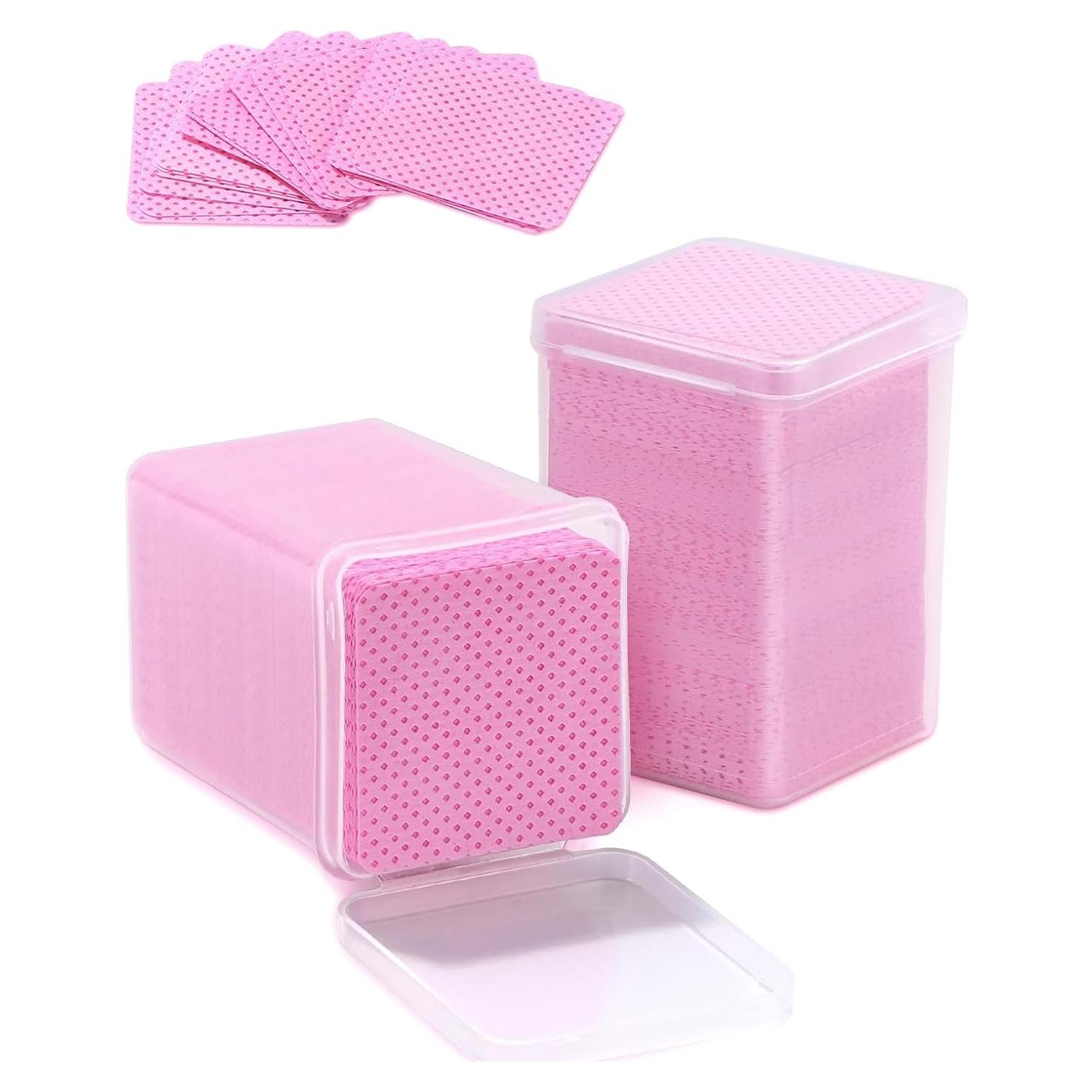 Toallitas de Uñas Sin Pelusa TEOYALL 400 PCS para Limpieza