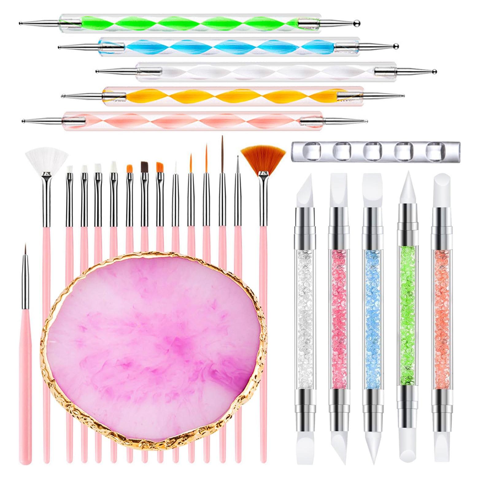 Juego de Herramientas de Uñas 27 Piezas DIYCICO