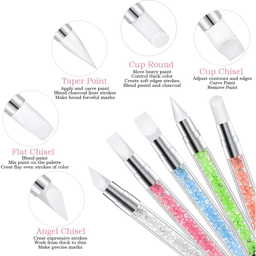 Juego de Herramientas de Uñas 27 Piezas DIYCICO