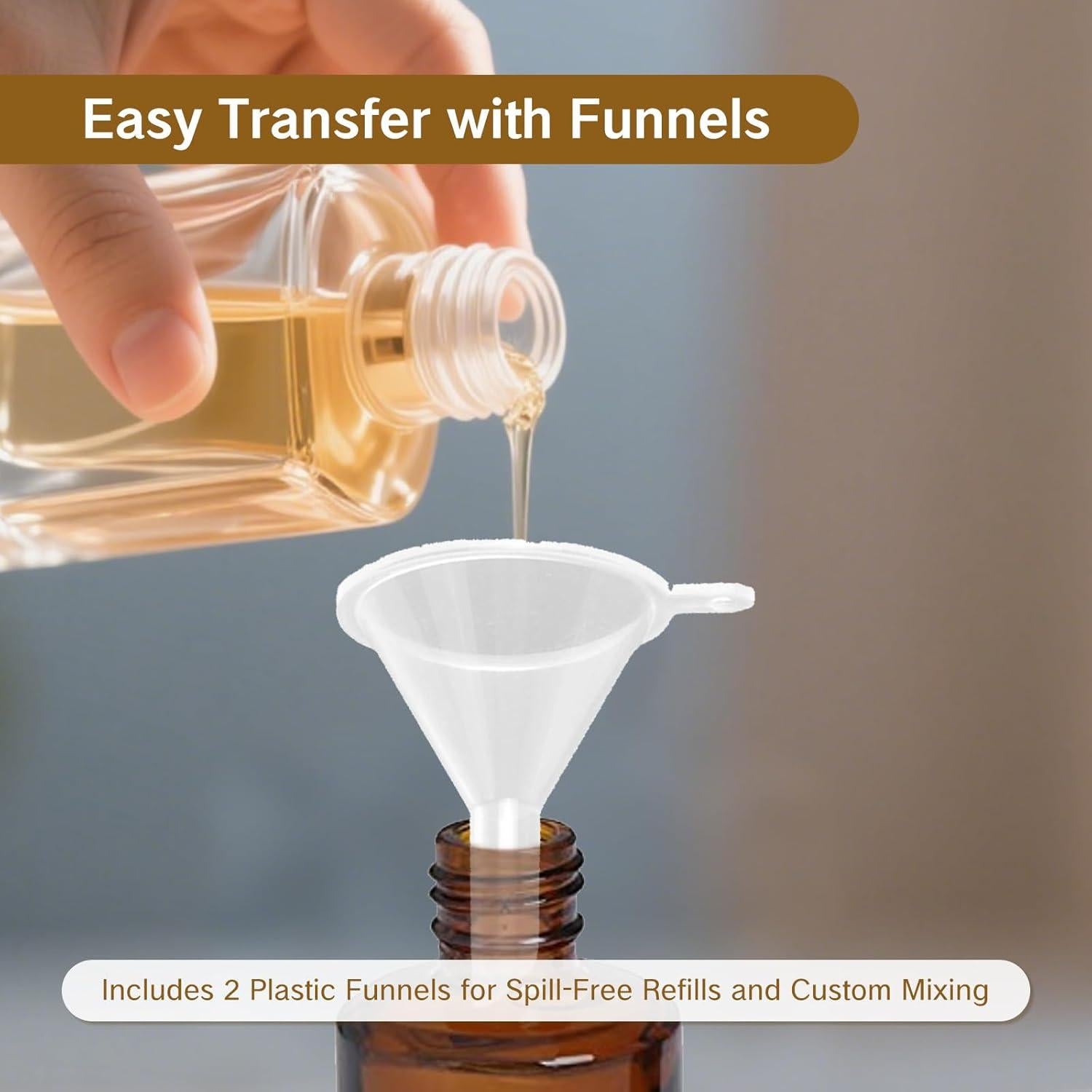 2 Botellas Vacías de Esmalte de Uñas KMYZQDV 15ml con Brocha