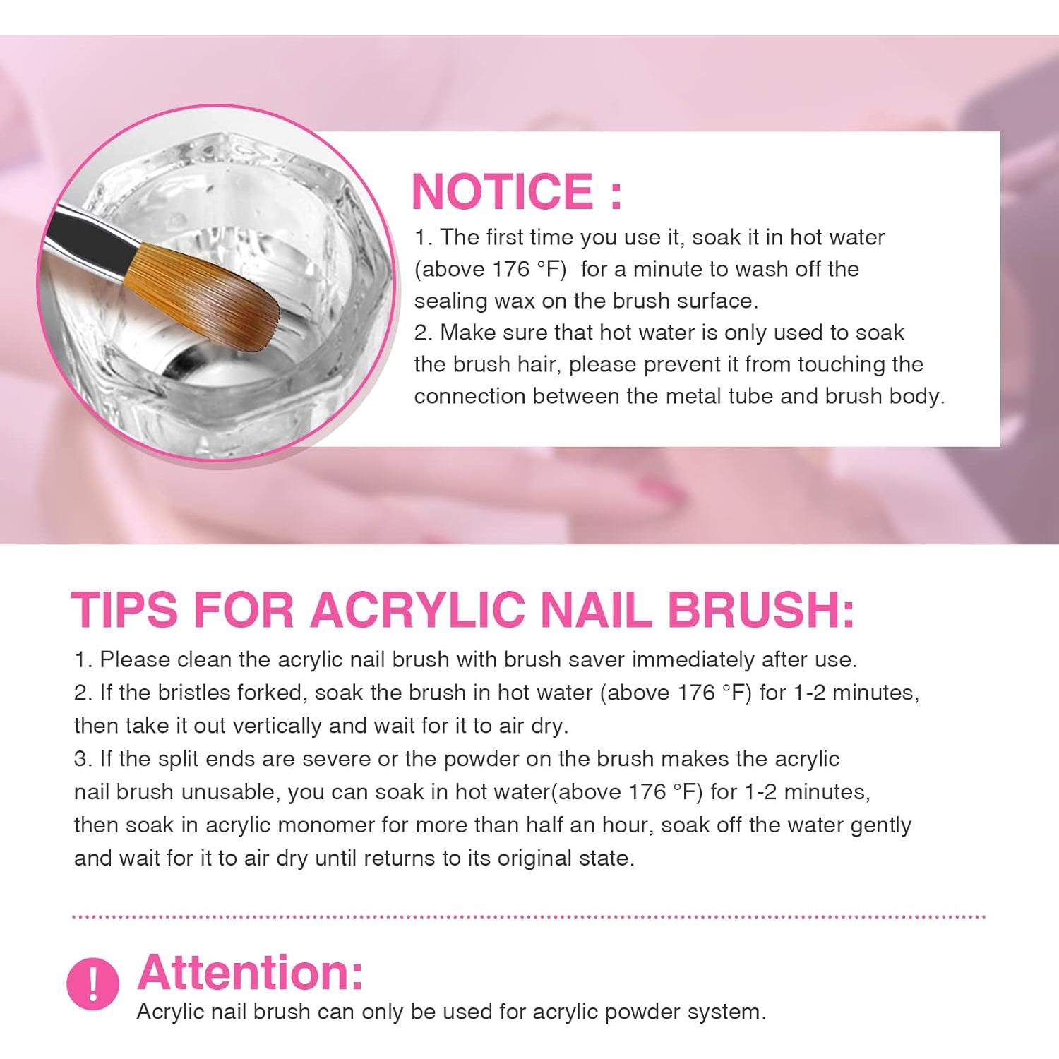 Conjunto de Pinceles Acrílicos SAVILAND 4PCS Brillan en la Oscuridad