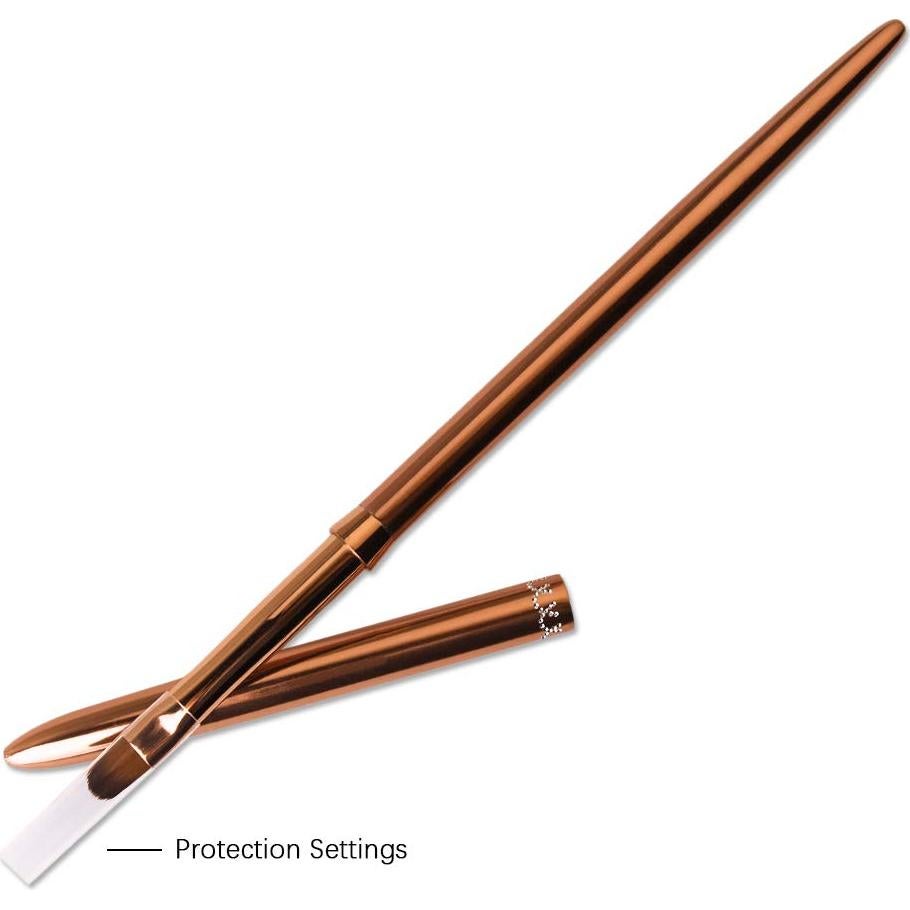 Pincel de Uñas Acrílicas Kolinsky SILPECWEE - 24.6x6.5cm